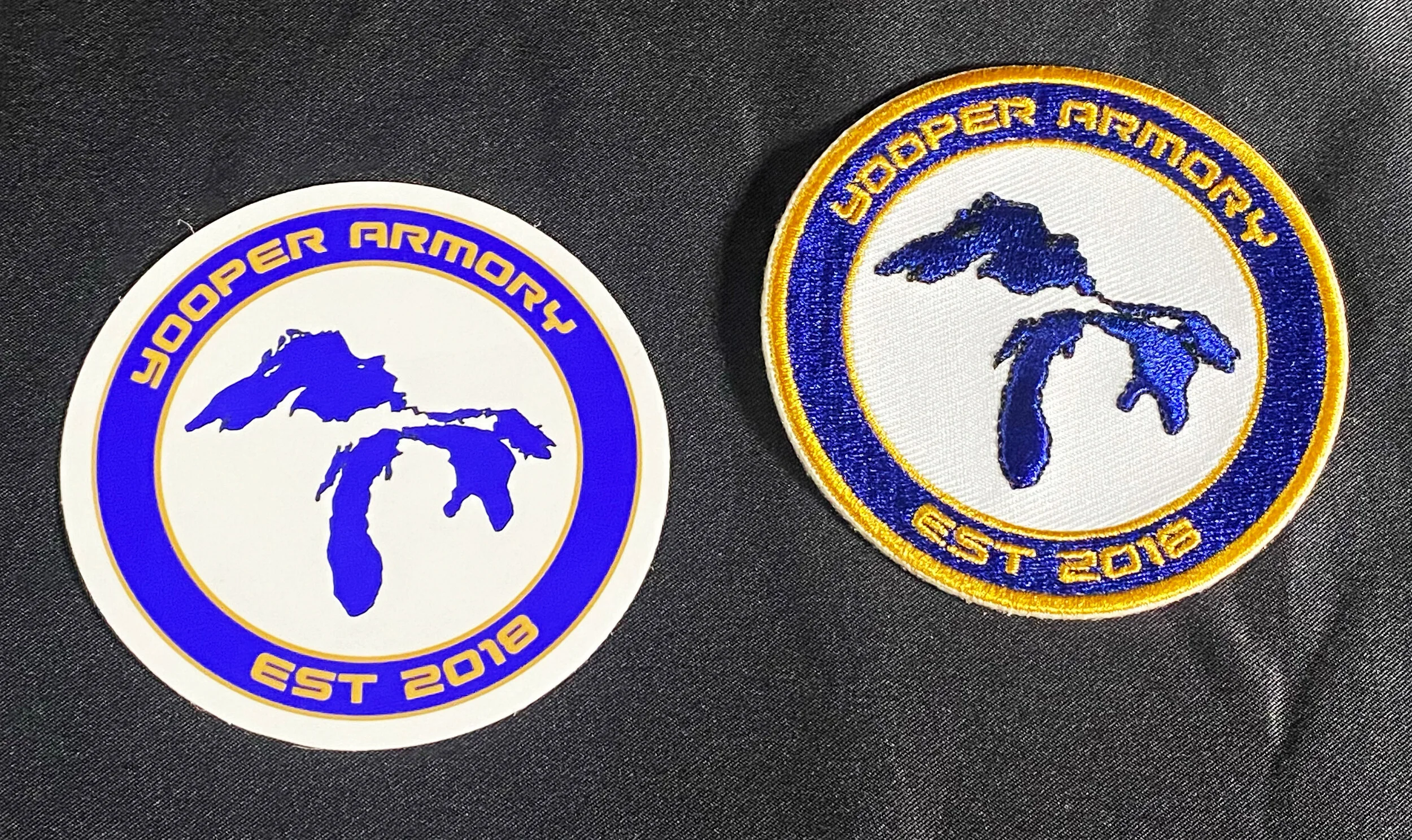 Yooper Armory Patch and Sticker