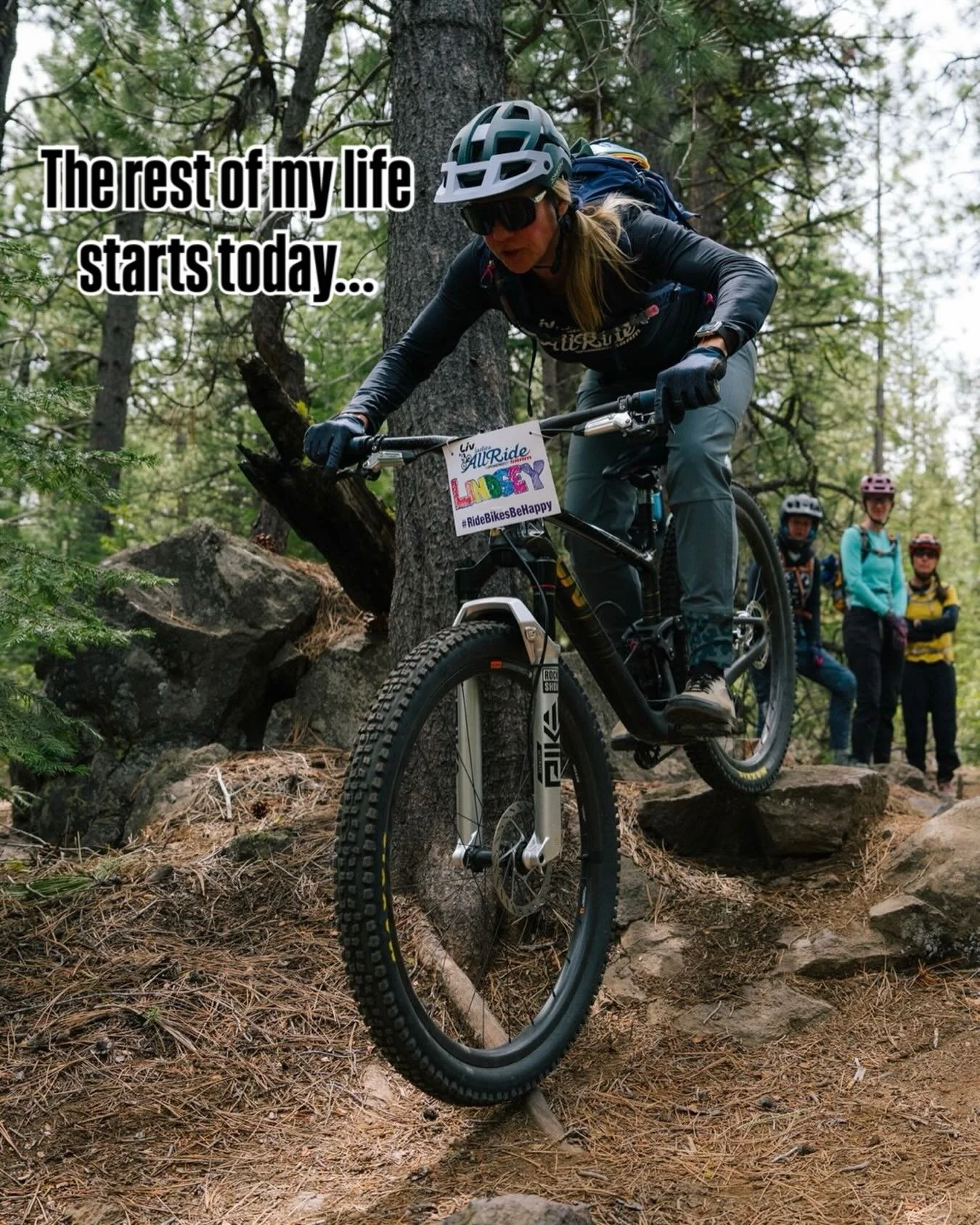 ❤️ The rest of my life starts today.

No matter what&rsquo;s in front of us - the rocks, the uncertainty, bad things happening in the world - we still get to choose how we show up.

For ourselves. For each other. 

🙏 Each day is a chance to begin ag