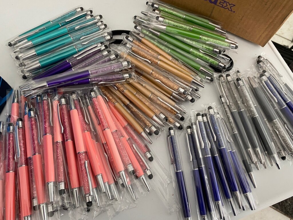 Multi Colored Pens — Cash K3y