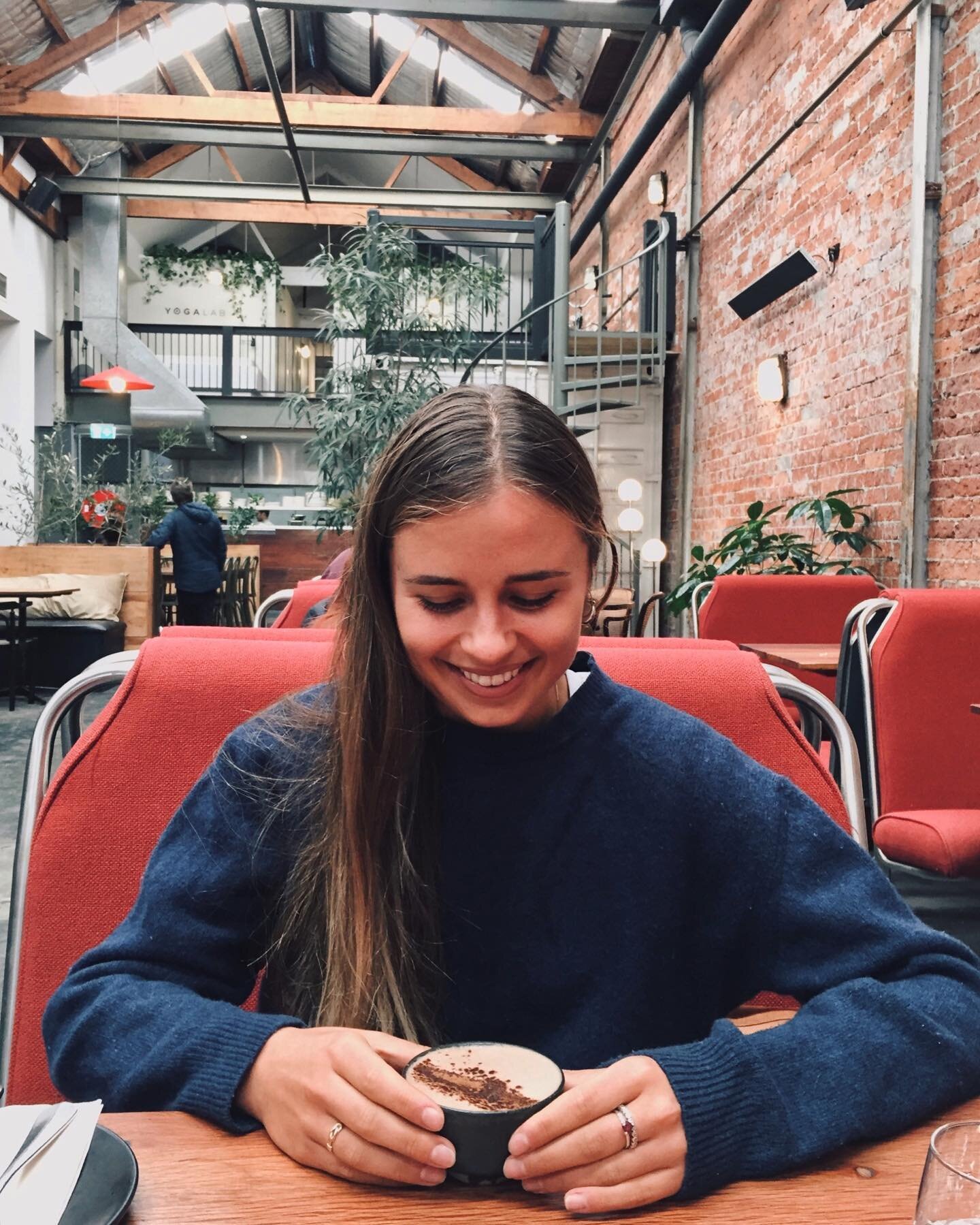 Literally my favourite place in Perth 🙌🏼 hits the spot every time
.
Me looking very excited by my hot chocolate loaded with medicinal mushrooms and superfoods 😍
.
It&rsquo;s so inspiring to see businesses doing their part to help the 🌍 
.
This we