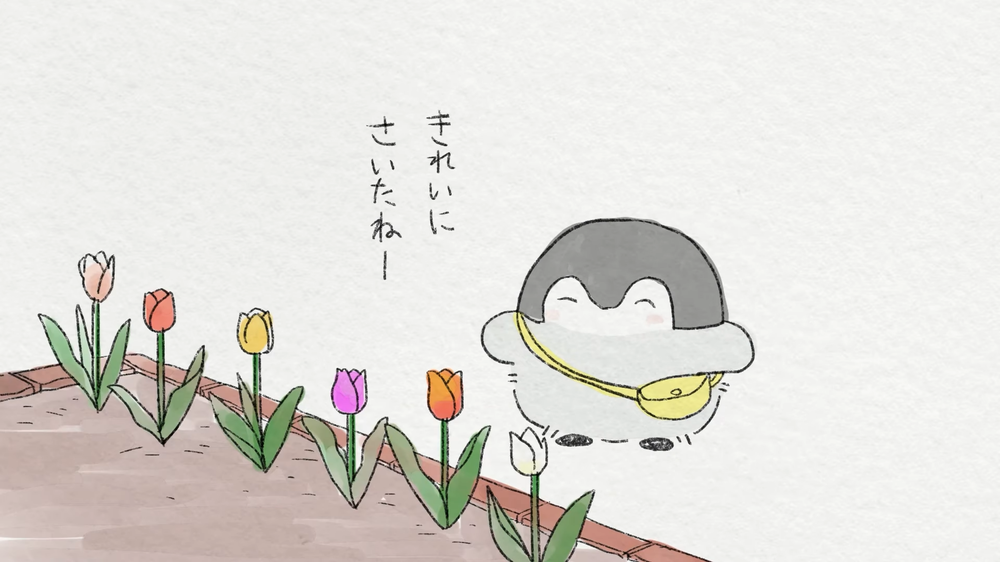  K: They bloomed beautifully! 
