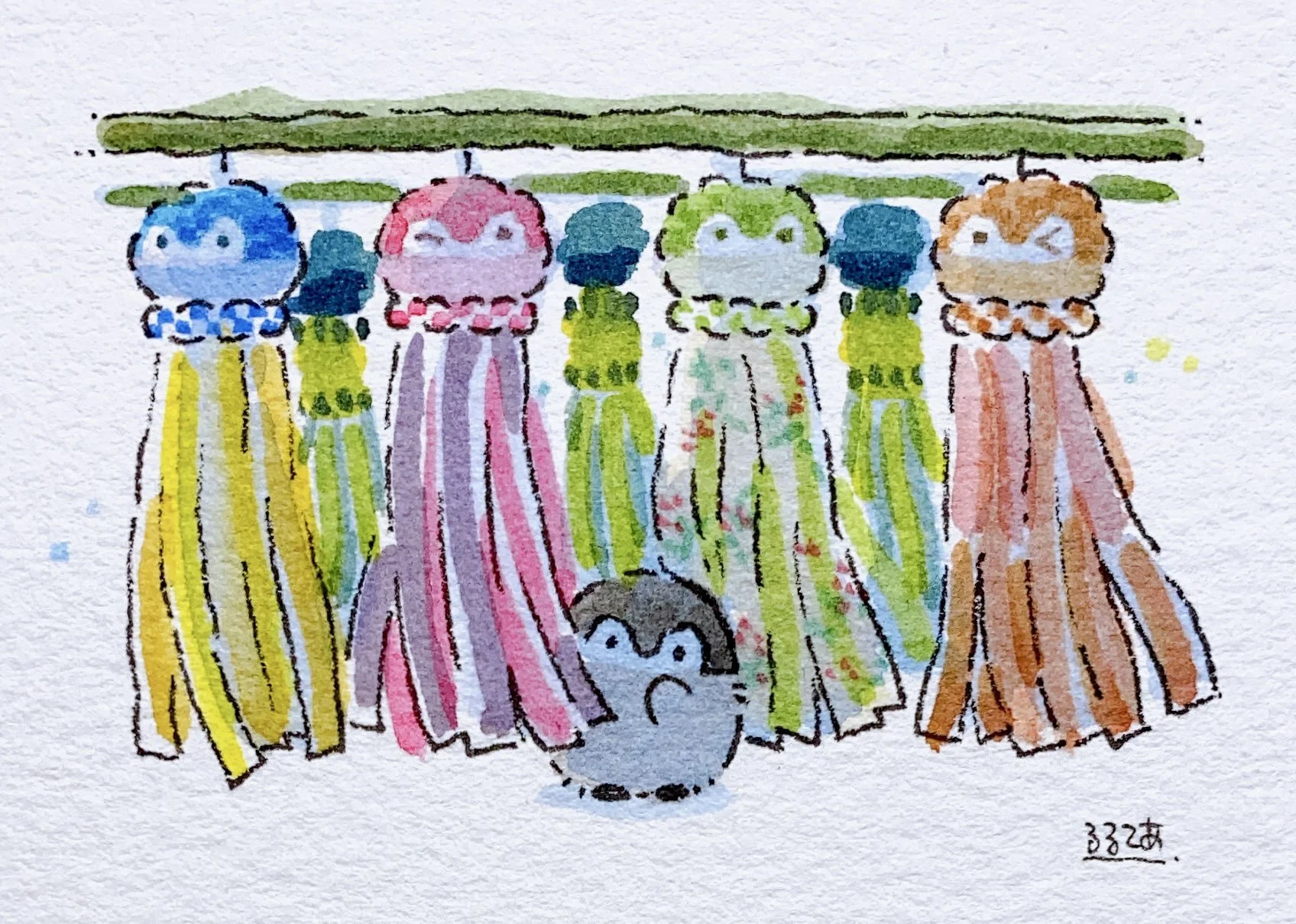 C: It's the Sendai Tanabata Festival~