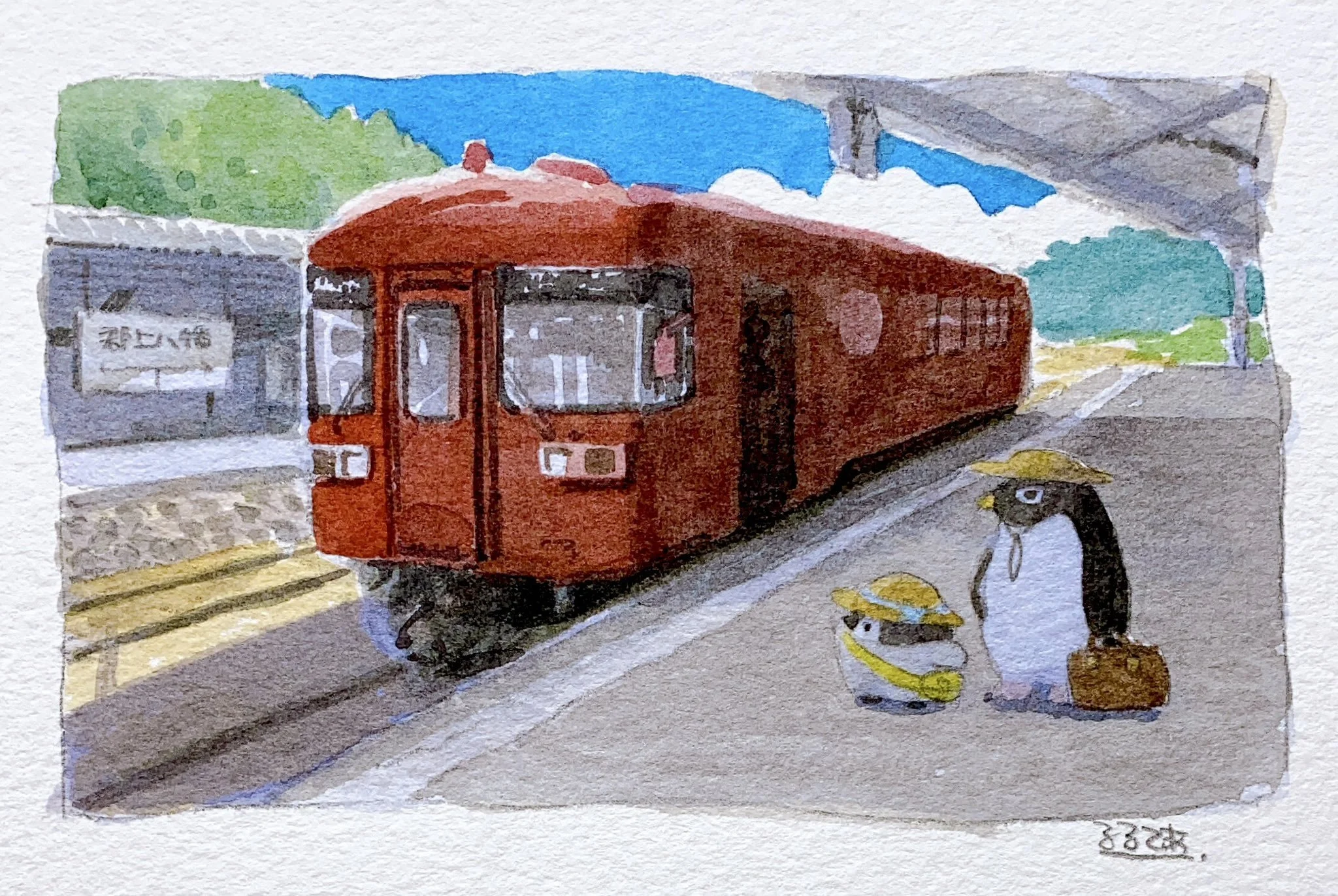 C: Rocking back and forth on the Nagaragawa Railway