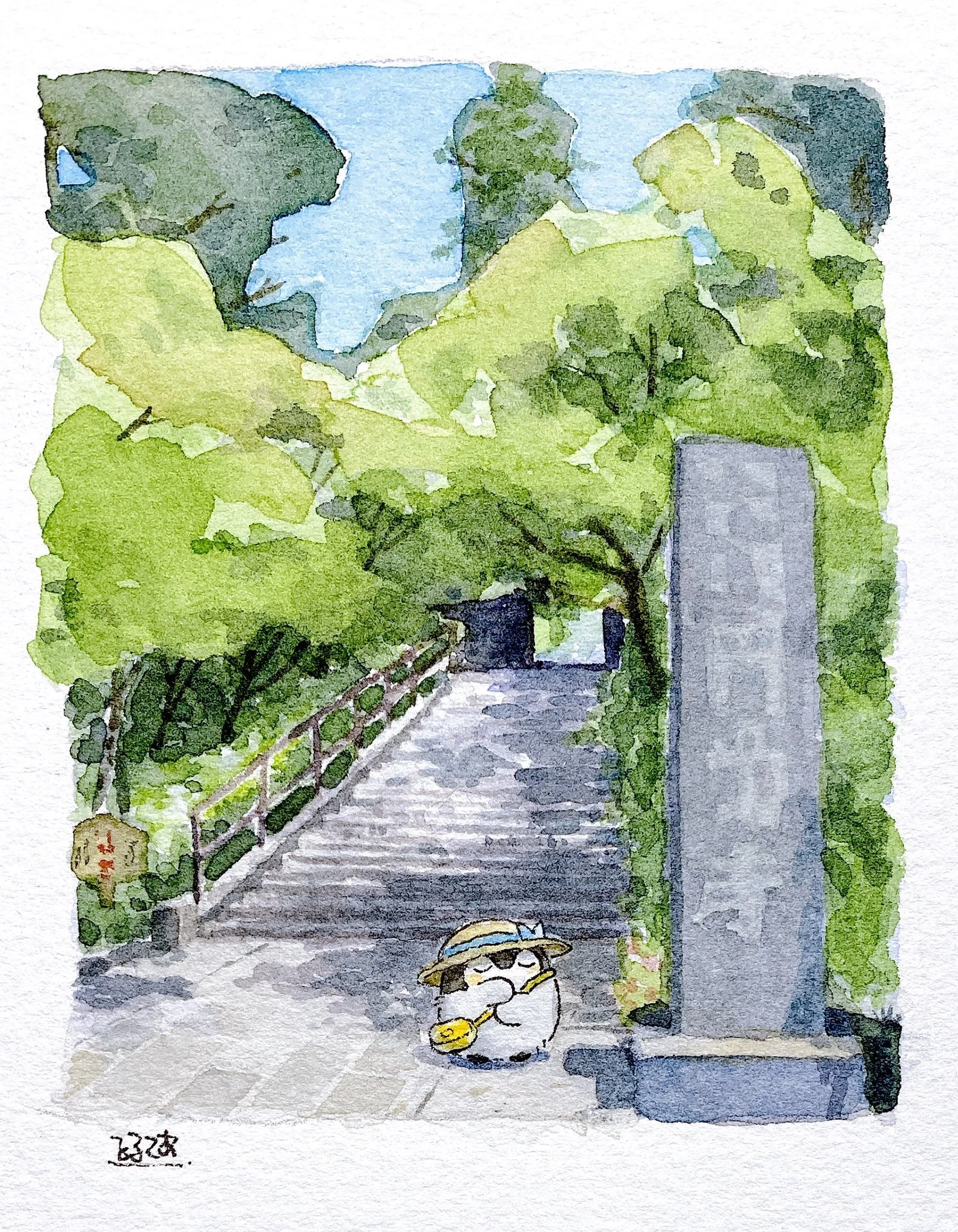 C: Koupen-chan exploring North Kamakura