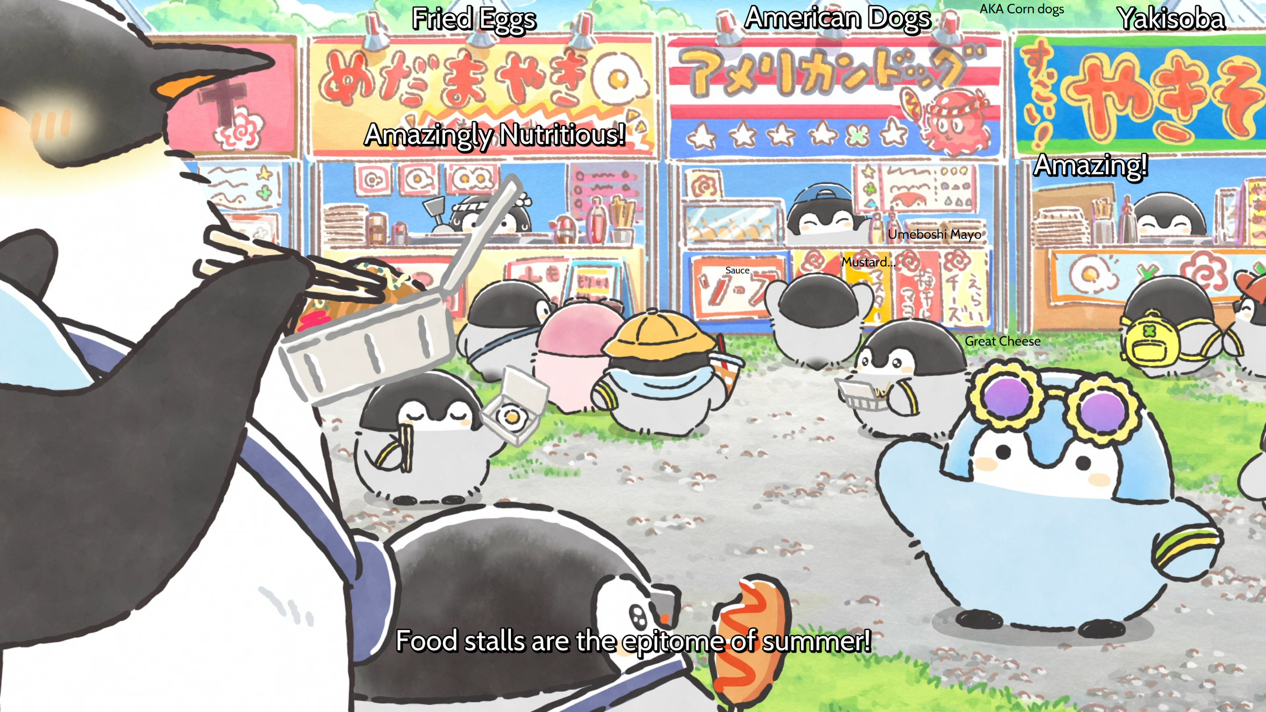 Food Stall Labels