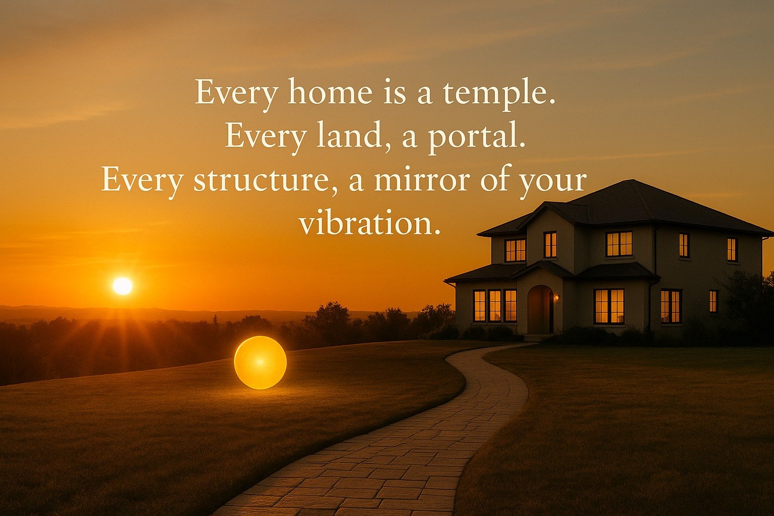 🌅 Every home is a temple.
Every land, a portal.
Every structure, a mirror of your vibration.
AURUM.REALTY is more than real estate —
It is sacred architecture for sovereign living.
We align spaces with spirit,
Value with vision,
and dreams w