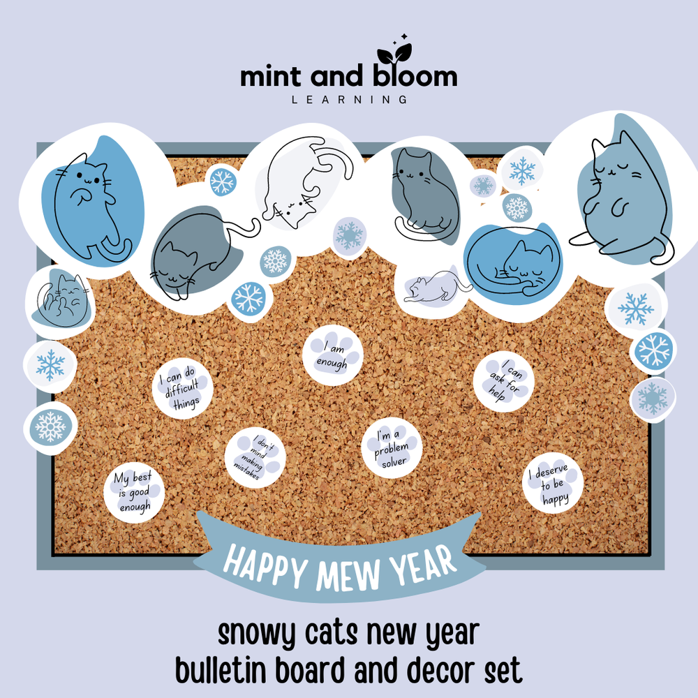 winter-bulletin-board-new-year-snow-cat-theme-for-january-mint-and-bloom
