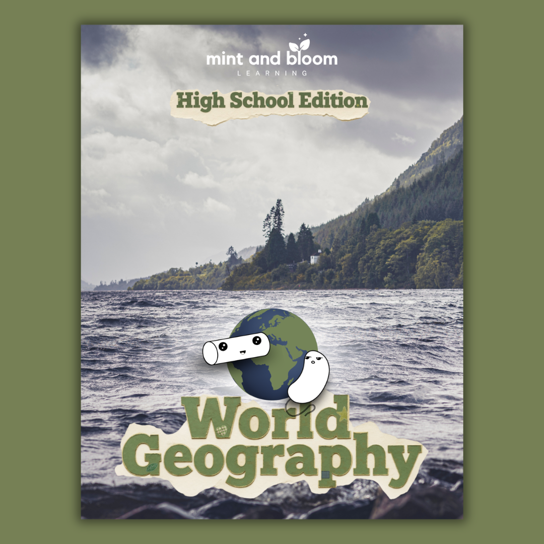 World Geography Workbook - High School Edition