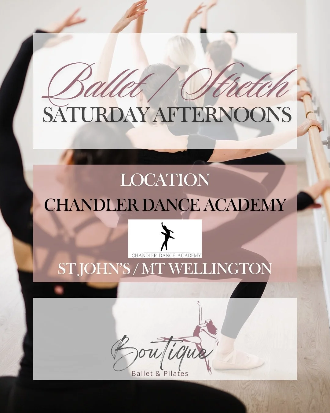 ✨ Starting this Saturday !! 

It&rsquo;s 2025 and we are continuing to offer very limited classes and private sessions, to our lovely clients in the Ellerslie / Mt Wellington area! 
This comes even though we just moved our own studio base from Ellers