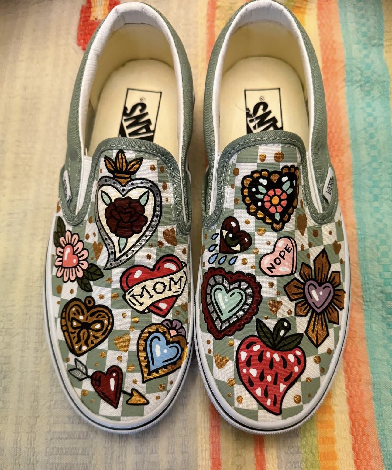 Custom Painted Shoes