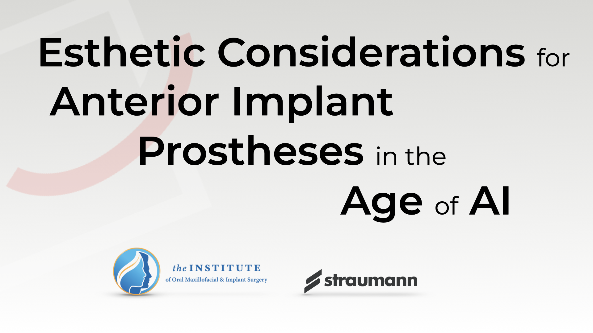 Esthetic Considerations for Anterior Implant Prostheses in the Age of AI