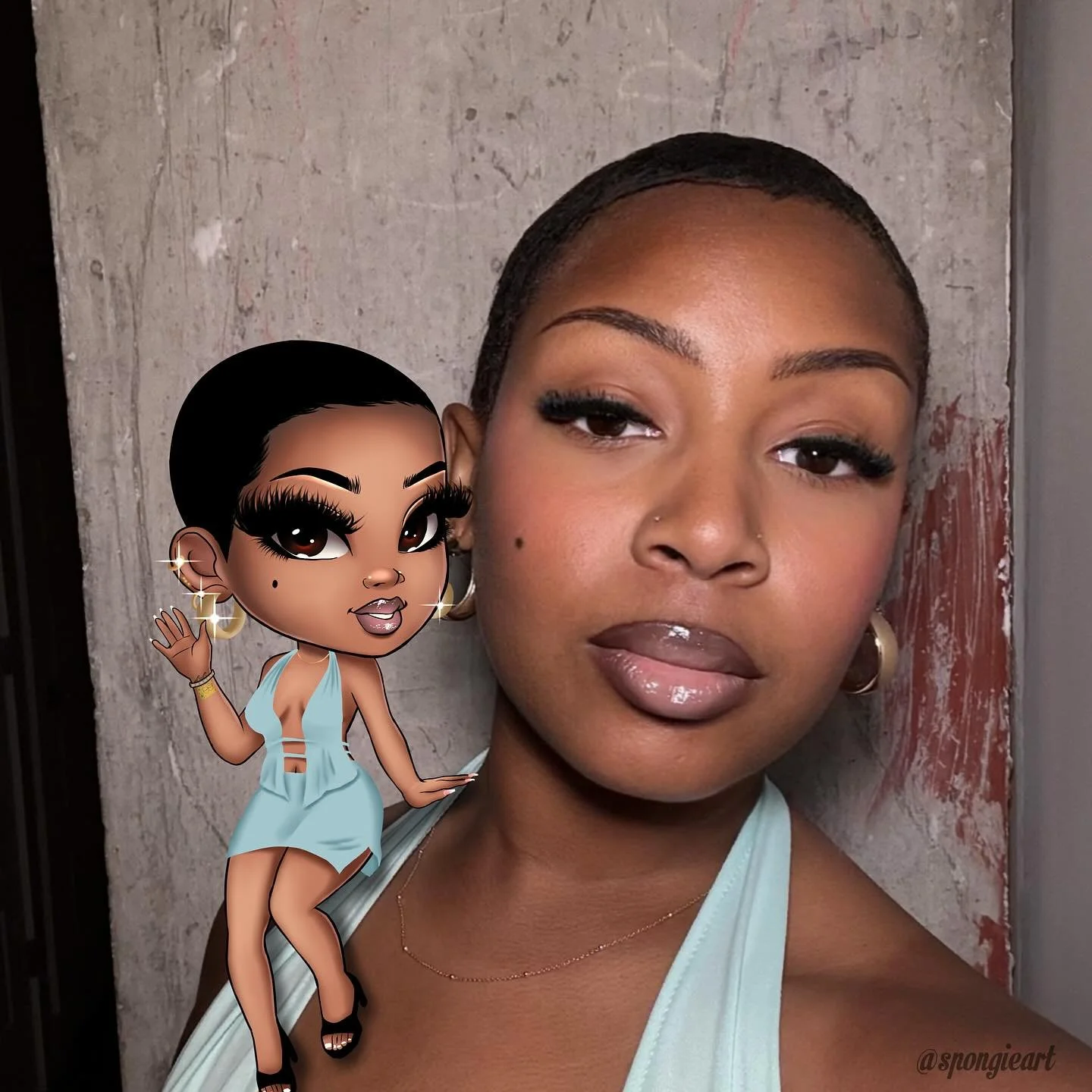 Hiiii it&rsquo;s me spongie 👋🏽☺️
Lol I love doing these
.
.
.
#chibi #spongieart #blackartist #youngartist #digitalart #digitalpainting #art #cartoon #illustration #drawing #draw #picture #artistsoninstagram #artist #sketch #artsy #instaart