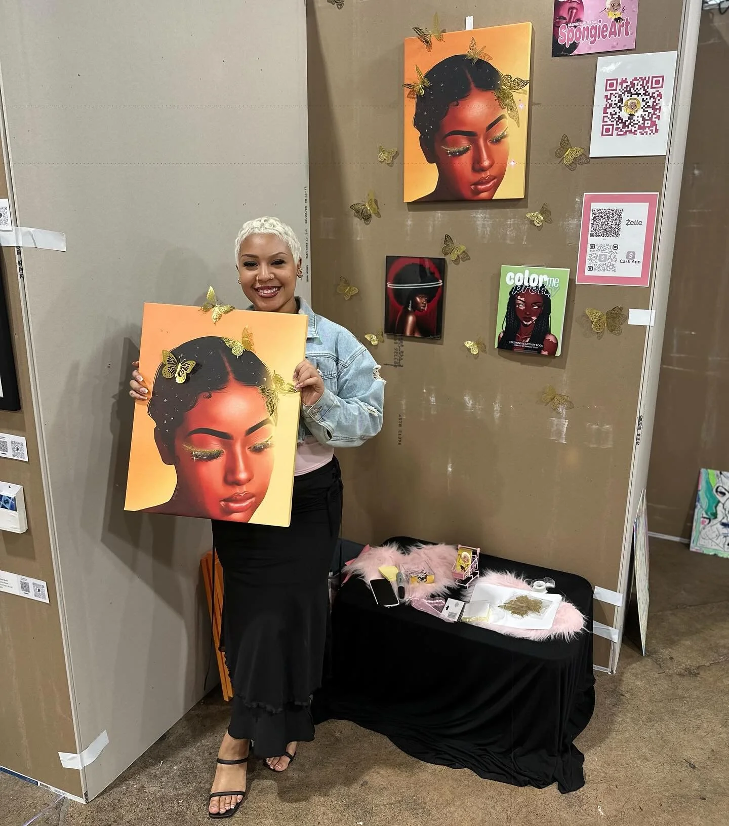 Great show last night! Met a lot of amazing and talented artists 🤍 Definitely will be back for another show @pancakesandbooze