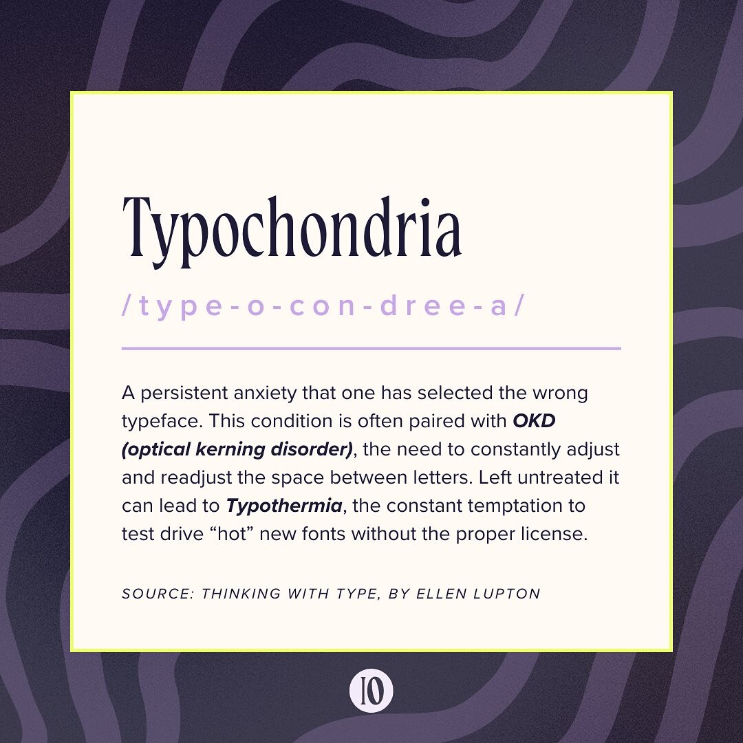🚨Are you currently suffering from the all-to-common branding condition known as typocondria? 🫣😅Don&rsquo;t worry you&rsquo;re not alone! Contact a professional graphic designer today to cure your font related anxieties! #typocobdria #designhumor #