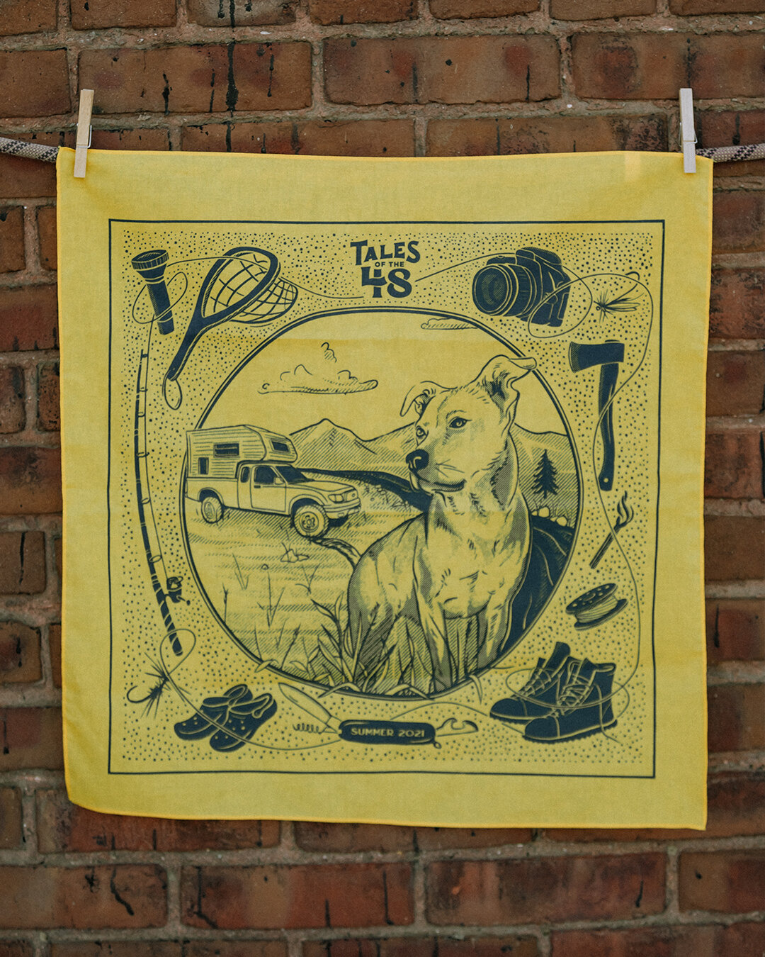 Yellow Bandana