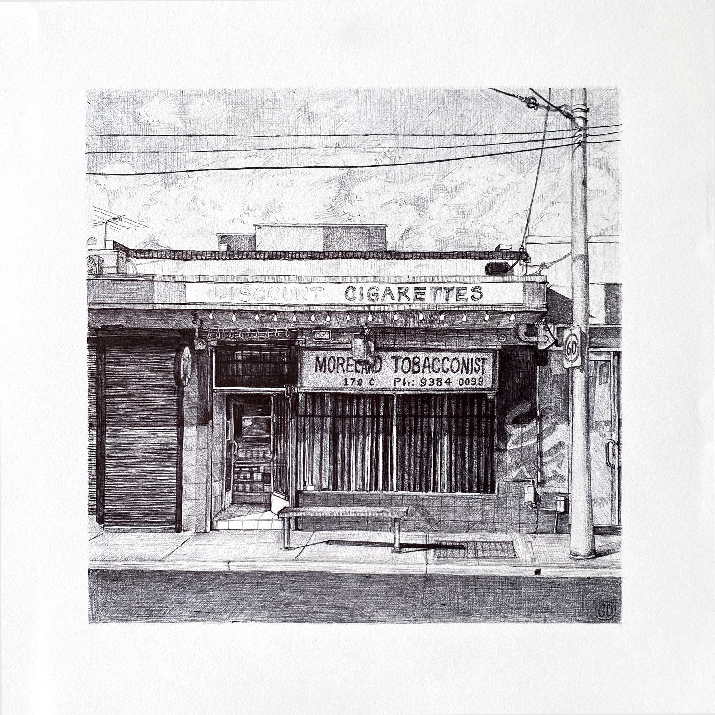 'Discount' - Ballpoint pen on paper, 2025