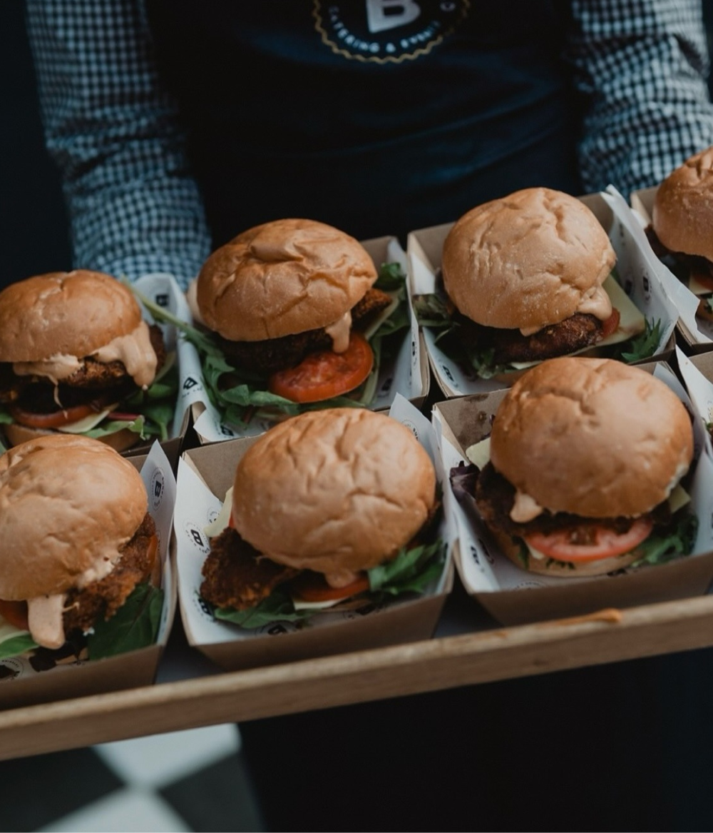 Southern Fried Chicken Burger with chipotle mayo, crisp lettuce