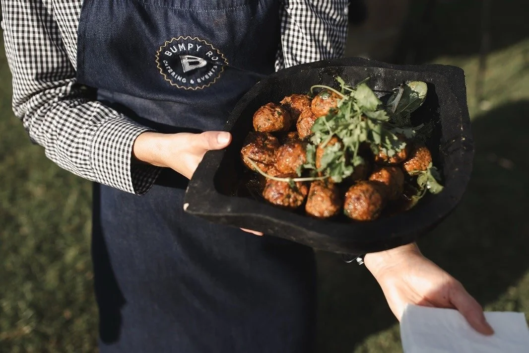 Pork meatballs with honey, ginger and chilli sauce