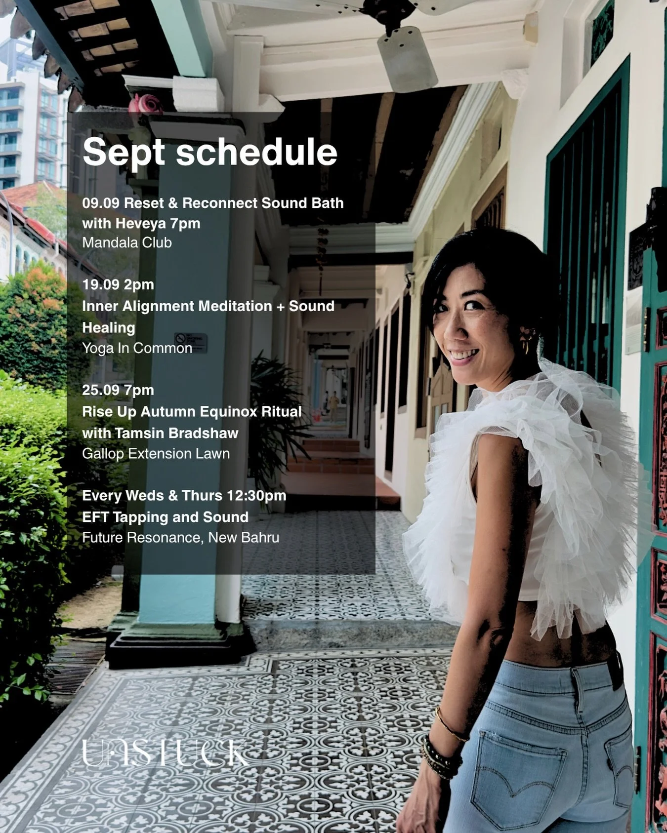 As we move into September and towards the Autumn Equinox, it&rsquo;s a natural time to pause, reset and reconnect &mdash; reflecting on where we are and whether we&rsquo;re ready for the shift as we move into a new season.

Join me this September for