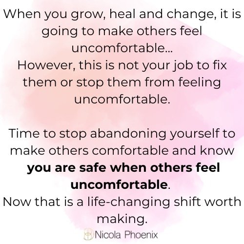 Stop abandoning yourself to make others feel comfortable.
So many of us shrink, silence our needs, or soften our truth just to keep the peace &mdash; but every time we do, we drift further from who we really are. Choosing yourself isn&rsquo;t selfish