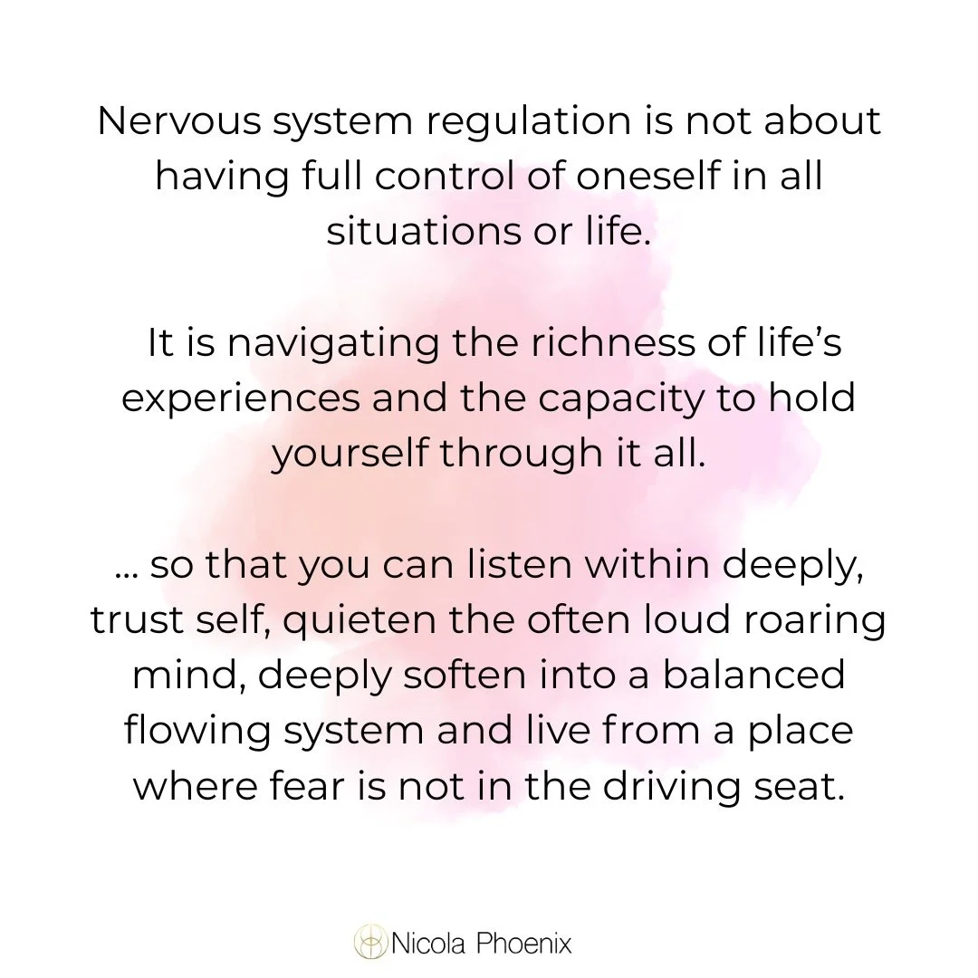 &ldquo;I just want to feel calm and in control.&rdquo;
I hear this so often &mdash; as if calm is the only acceptable state to live in. As if being regulated all the time is the definition of health. As if anything else means something is wrong.
But 