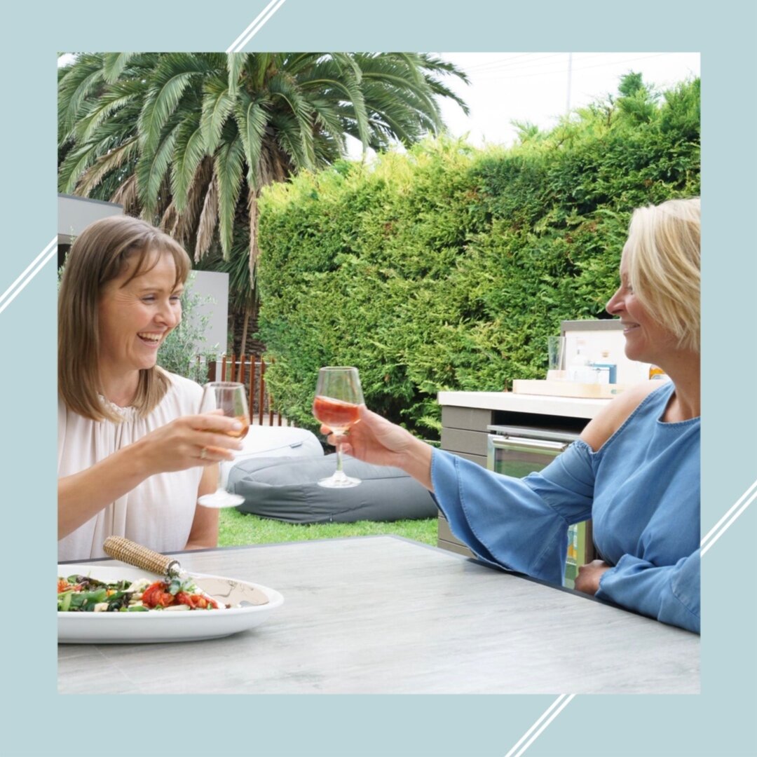 Here&rsquo;s cheers to Girl&rsquo;s Weekends.  We sleep 12 people for the ultimate girls weekend away. Tag your friends and make it happen.⁣
⁣
⁣
 #cheers #goodvibes # #blairgowrie⁣
 #girlsweekend #girlsweekendaway⁣
#morningtonpeninsula⁣
#stayz⁣
#stay