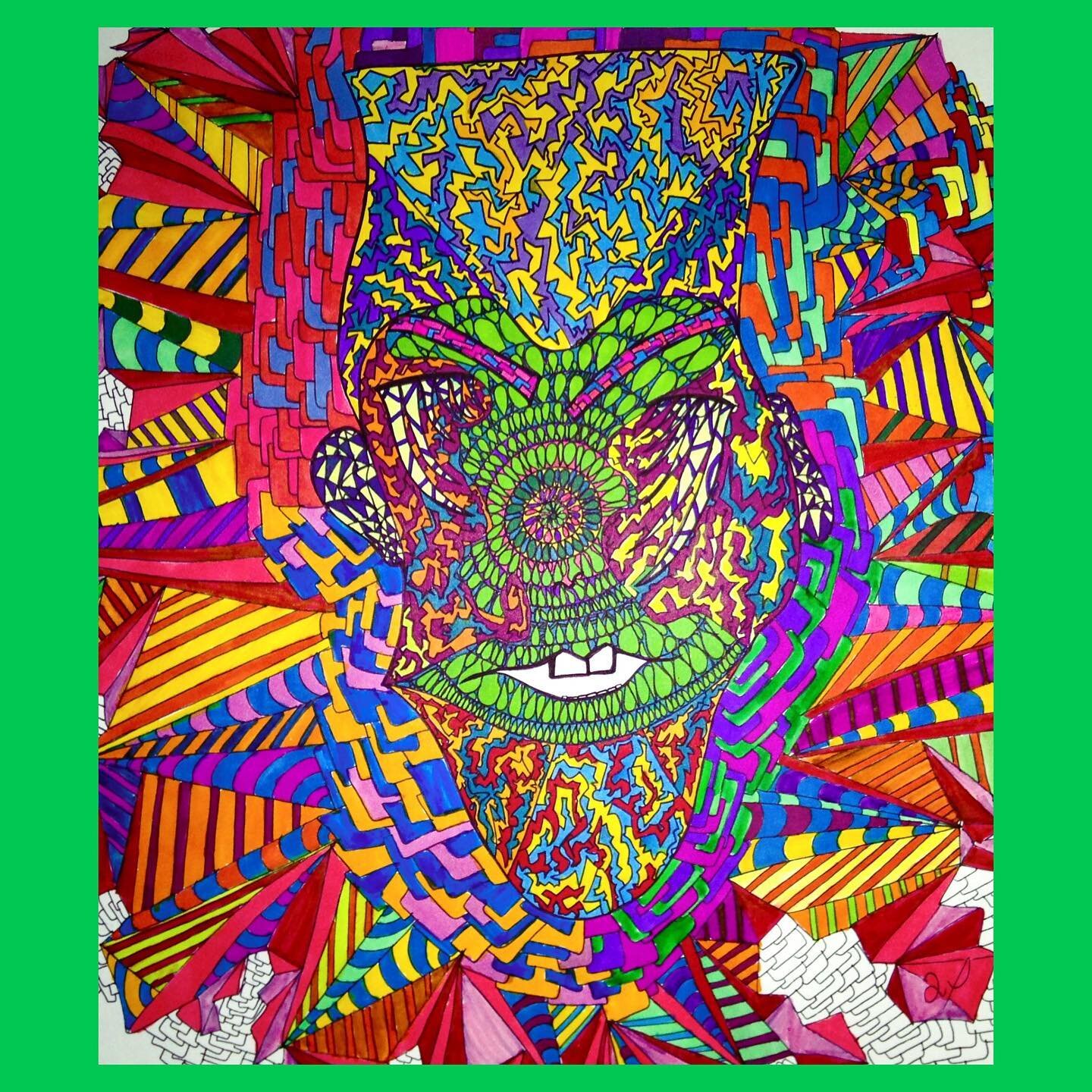 🌈funky marker drawing..2013