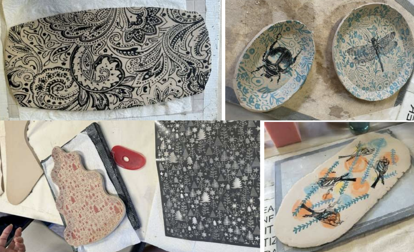 Silkscreening by Rayna K Galati