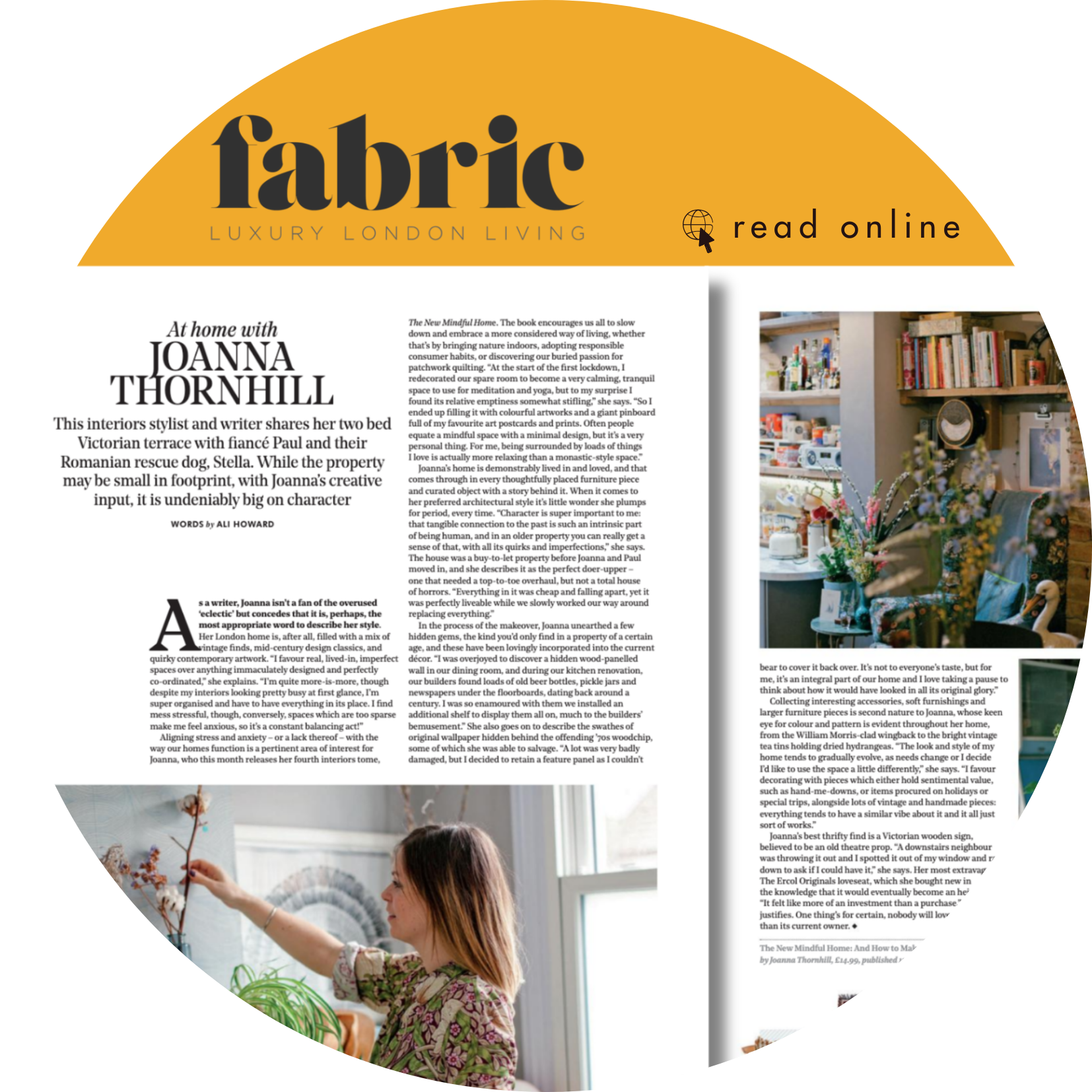 Fabric-magazine-interview-At-Home-with-Joanna-Thornhill-Interiors-Expert-full-DPS-spread-in-Circular-Graphic-Yellow-Top.png