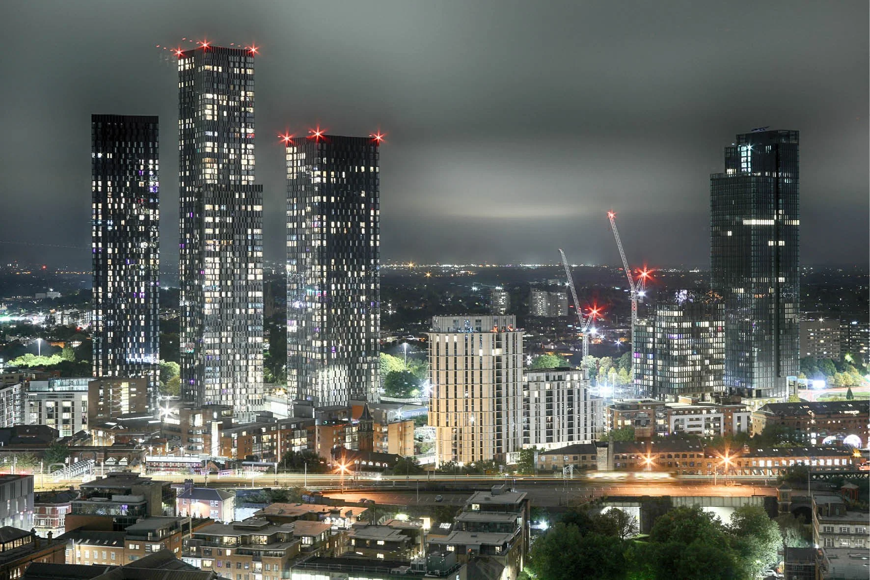 Deansgate Square Luxury Apartments in Manchester City Centre