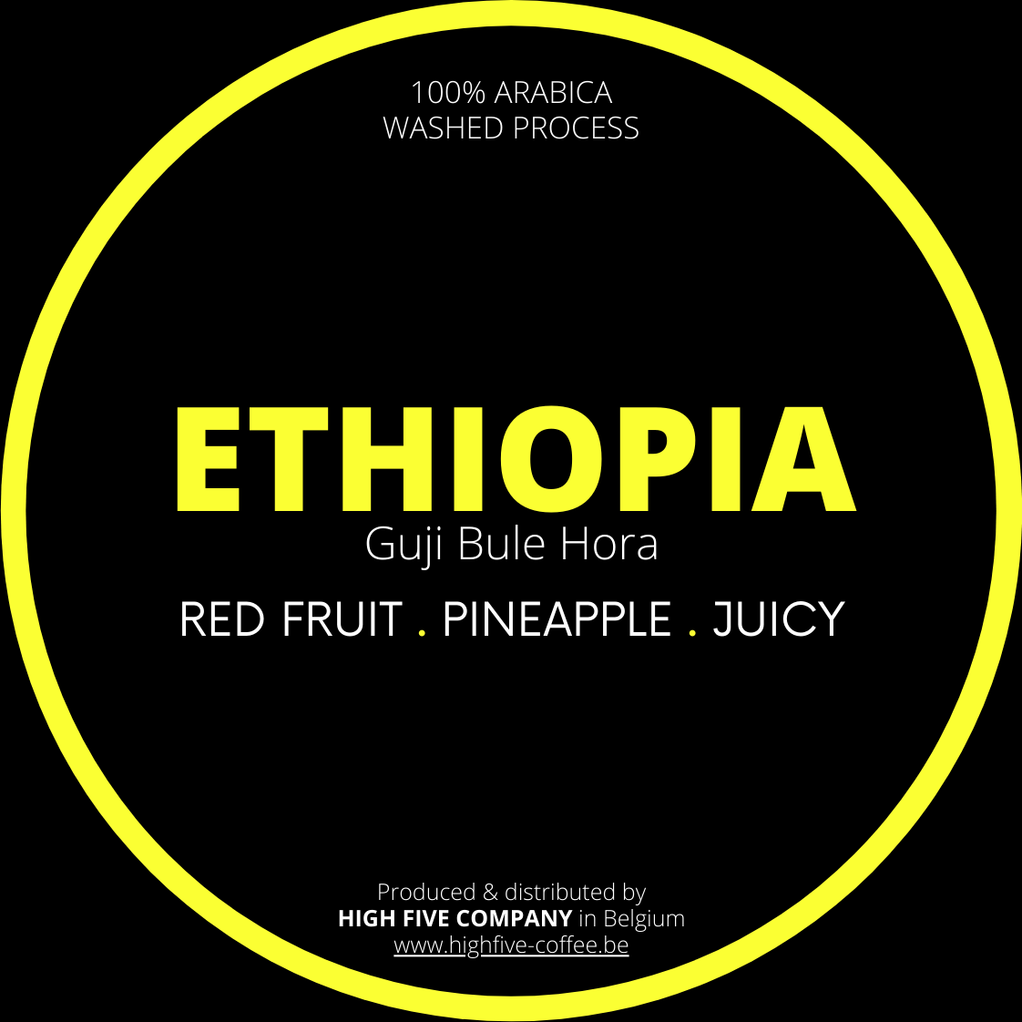 Specialty Coffee from "ETHIOPIA-Guji Bule Hora"