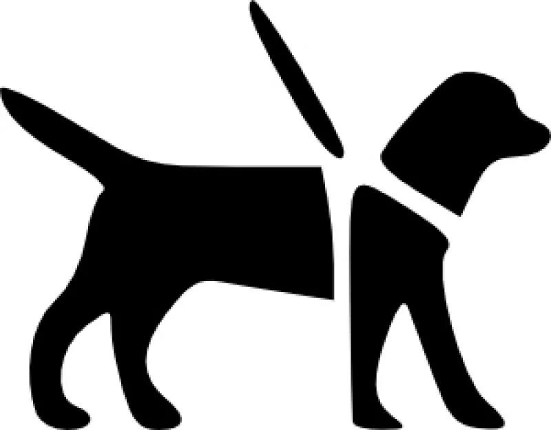 Assistance animal icon