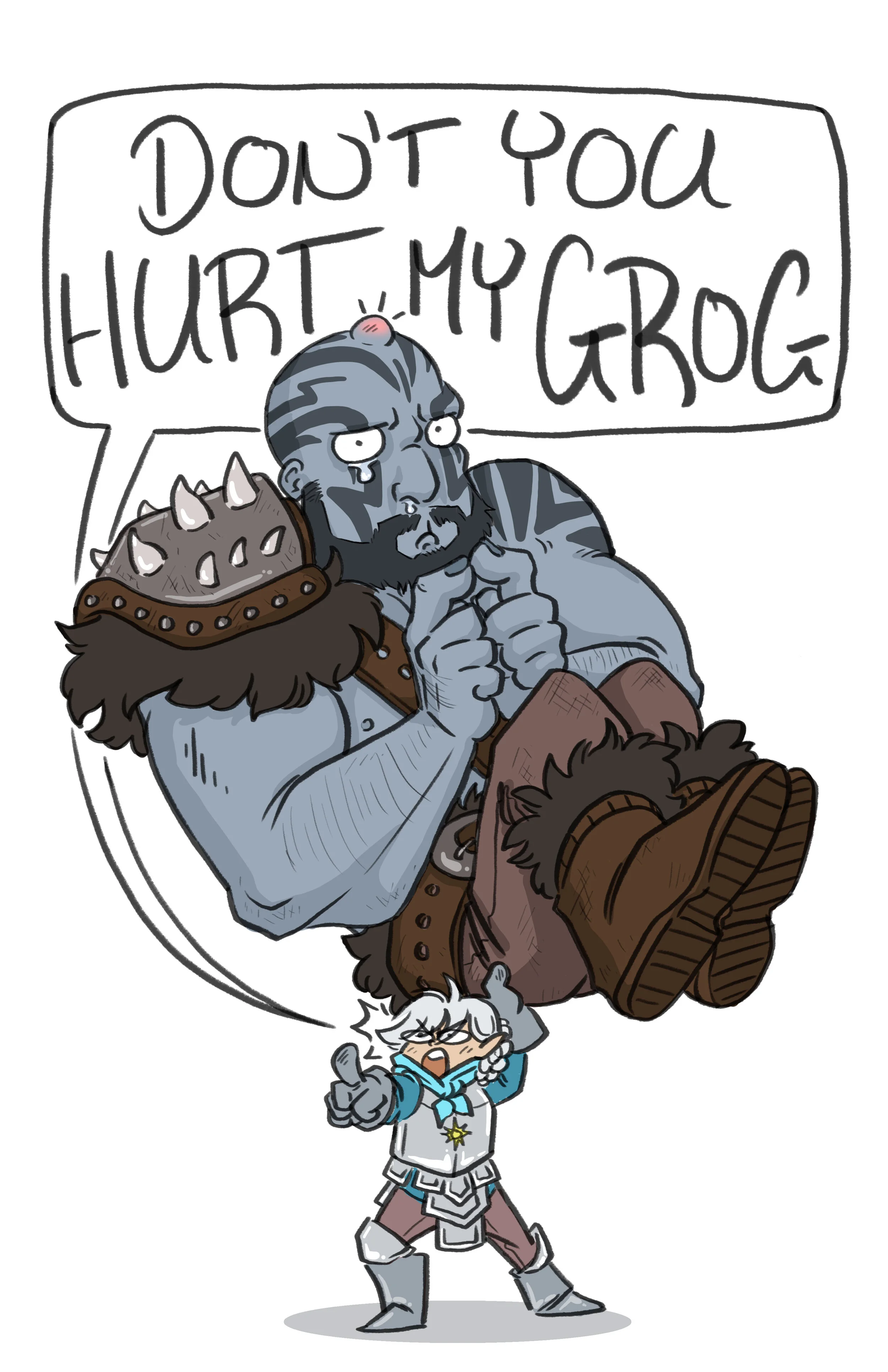 Critical Role Pike and Grog
