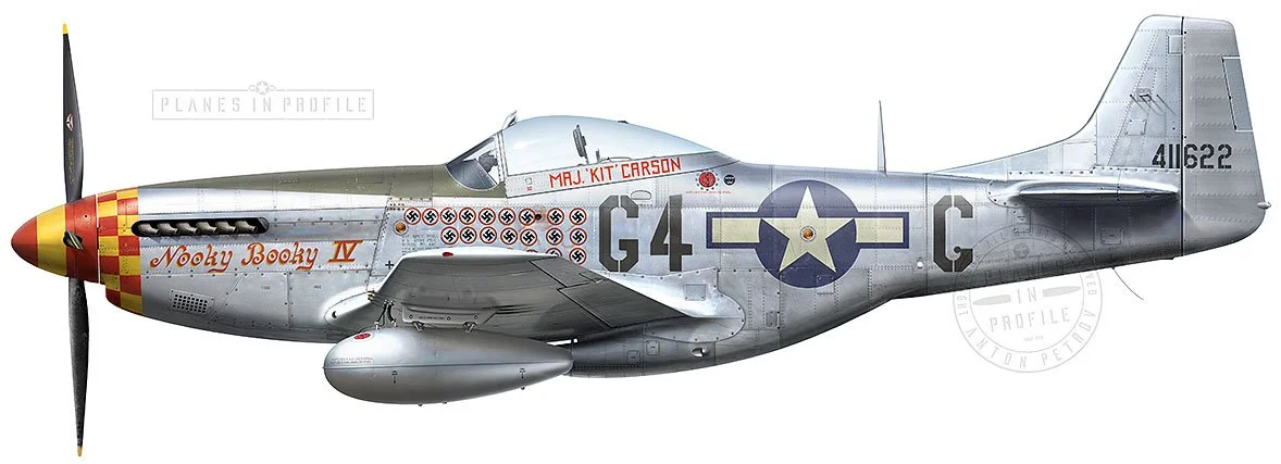 North American, P-51K-5NT (Mustang), serial number 44-11622
