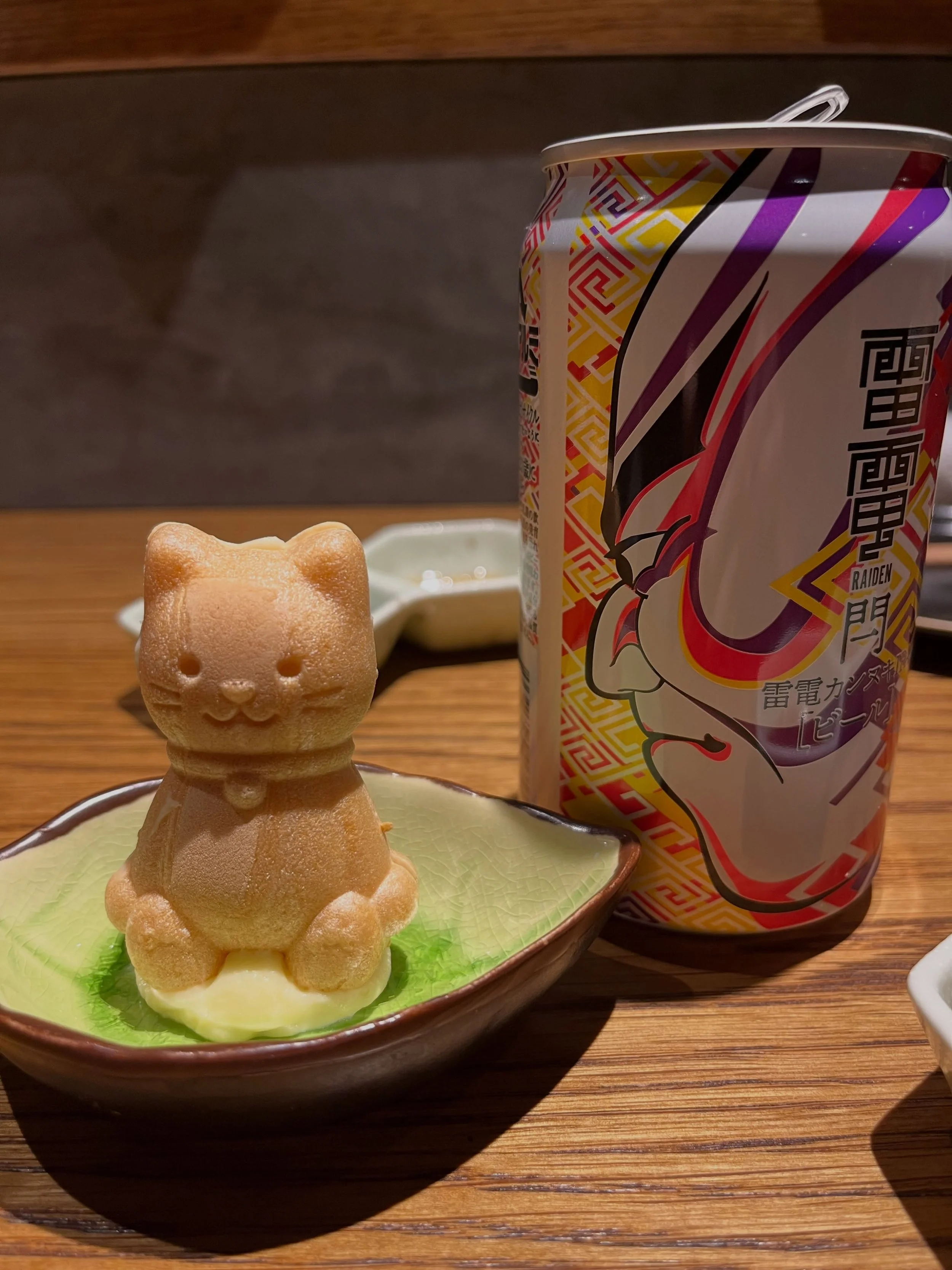 Kabuki beer vs. appetizer cat🍺 😡👀 ➡️ 🐱❓#cute #kawaii #cutestudies