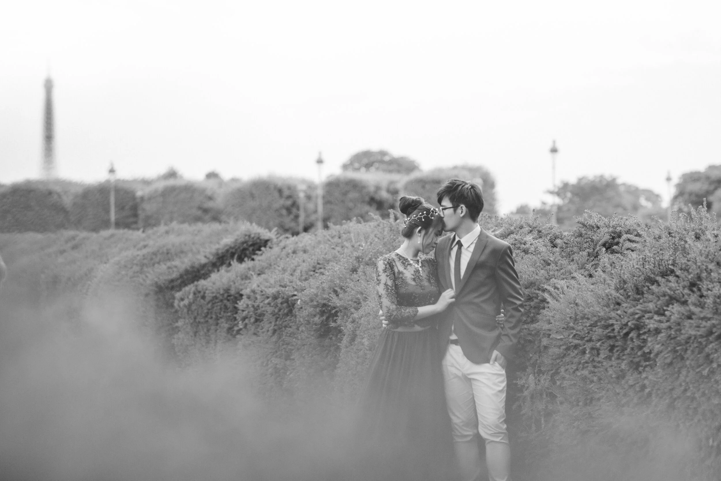 Newly engaged couple sharing a quiet moment together at the start of wedding planning