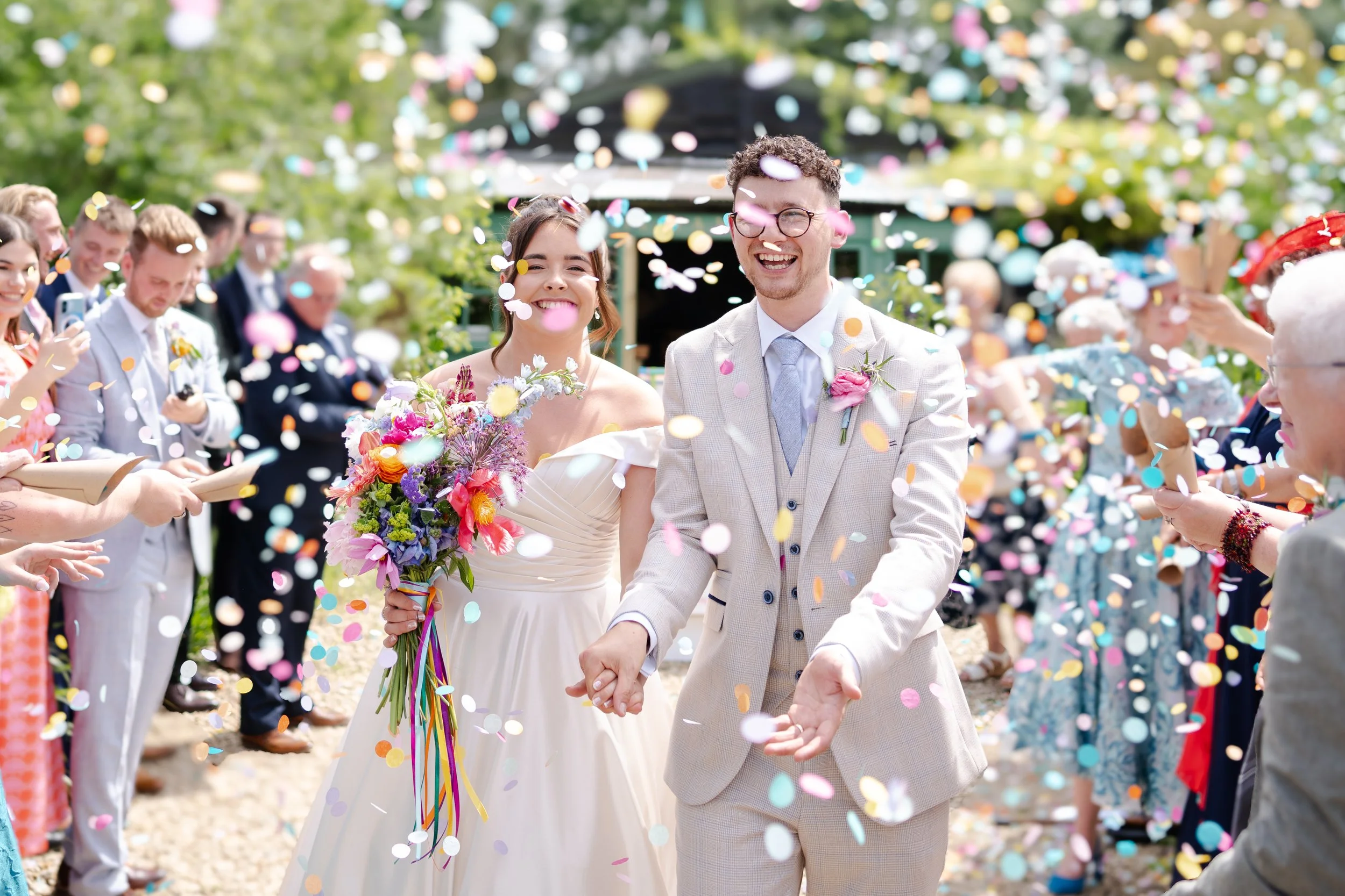 Scarlett & Chris Worton Kitchen Garden Wedding
