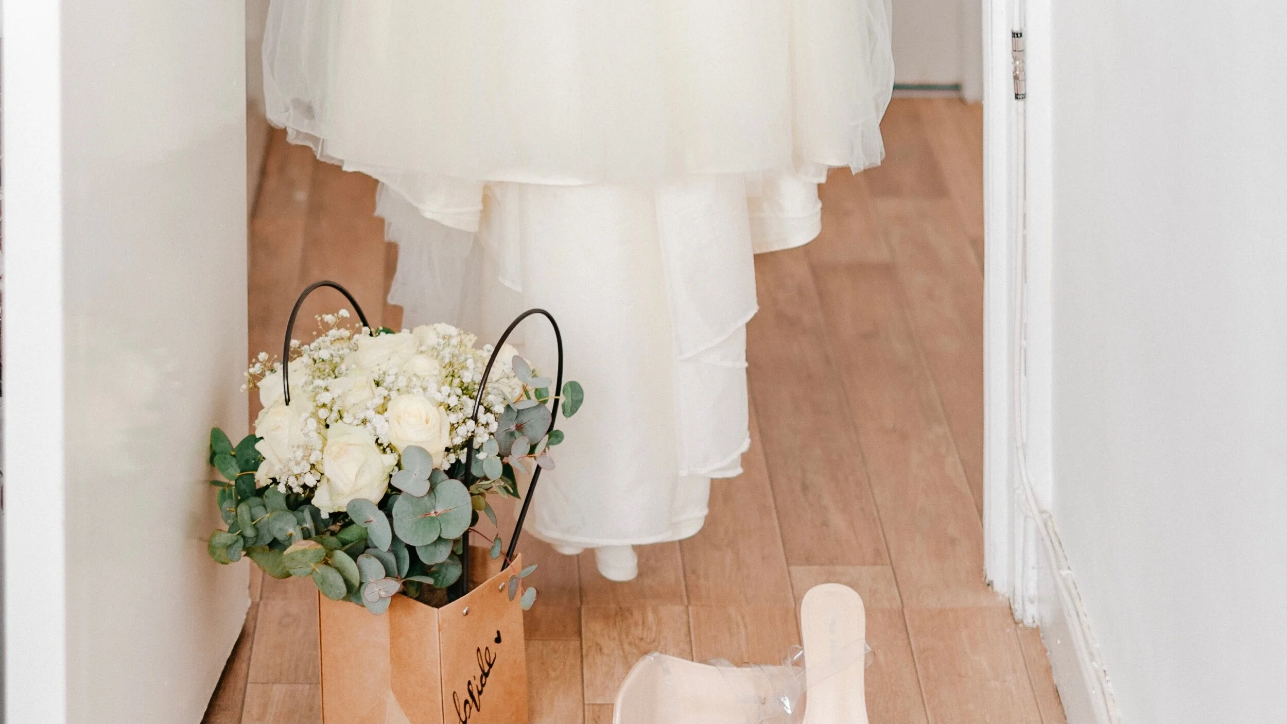 Wedding dress aftercare.