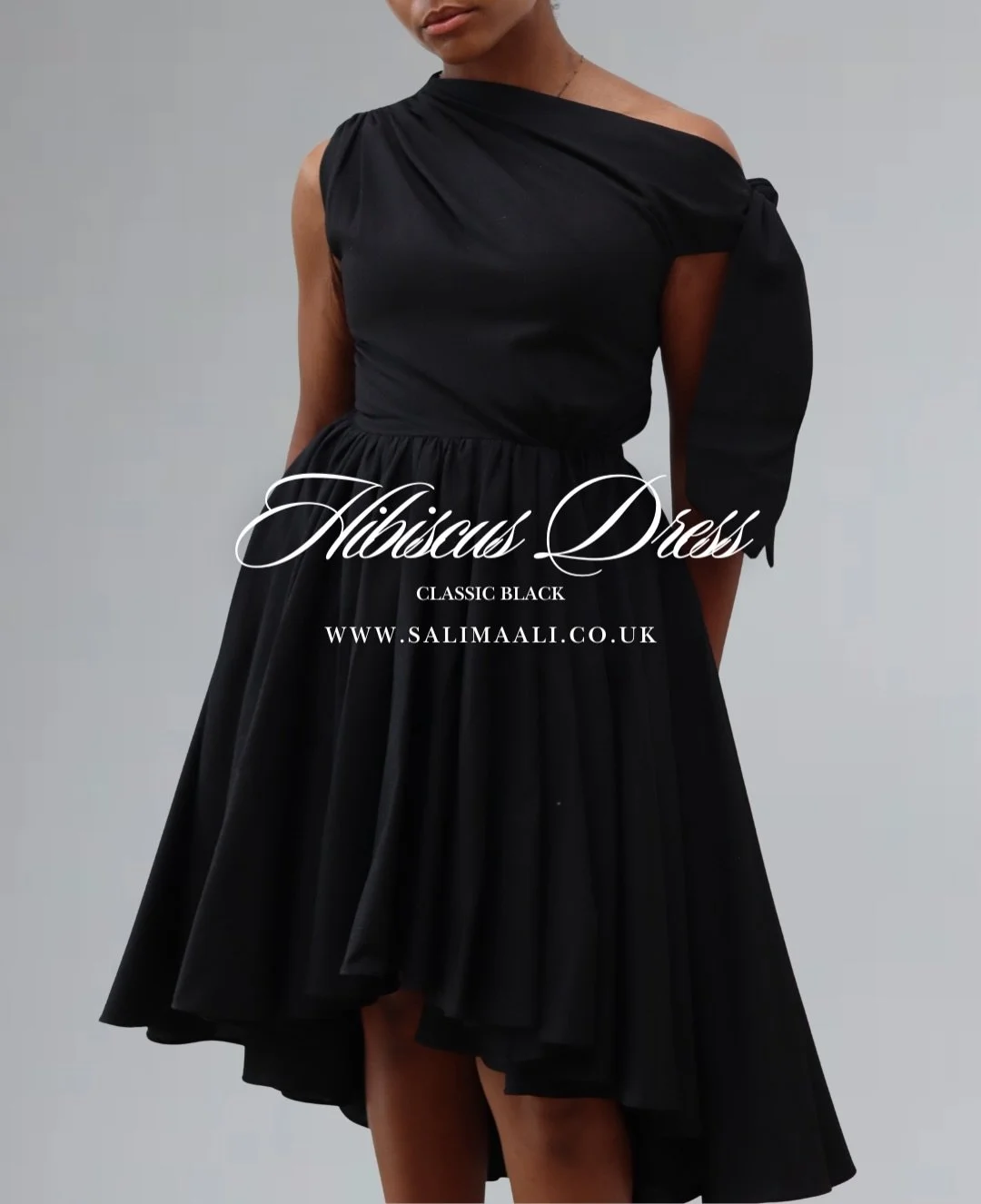 The Hibiscus Dress. 
In classic black or marigold yellow 

Now live www.salimaali.co.uk