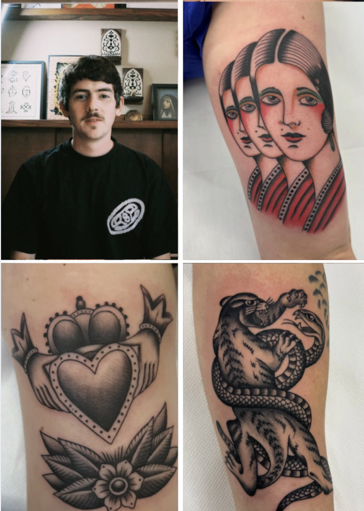 Neil McDermott-Colour traditional and black and grey