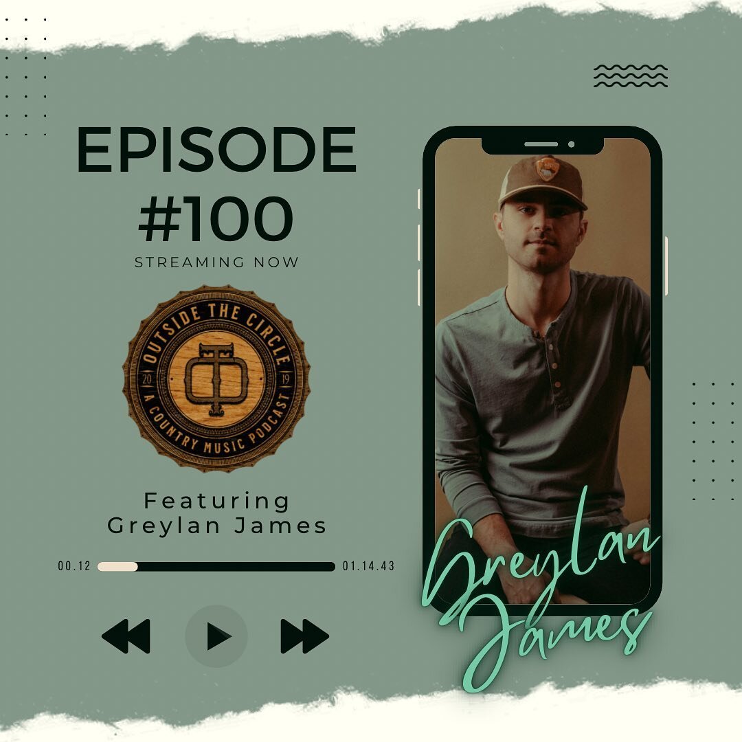 Episode 100 features Singer-Songwriter @greylanjames. Listen to the episode now on Spotify, Apple Podcasts or outsidethecirclepodcast.com.

#outsidethecirclepodcast #otc #podcast #countrymusic #singersongwriter #singer #songwriter #musician #country 