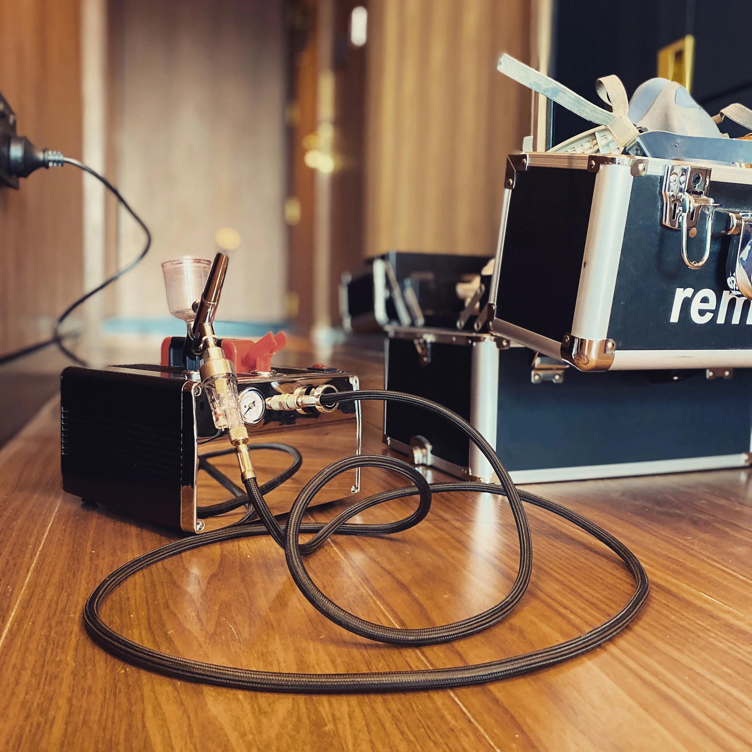 airbrush wood repair