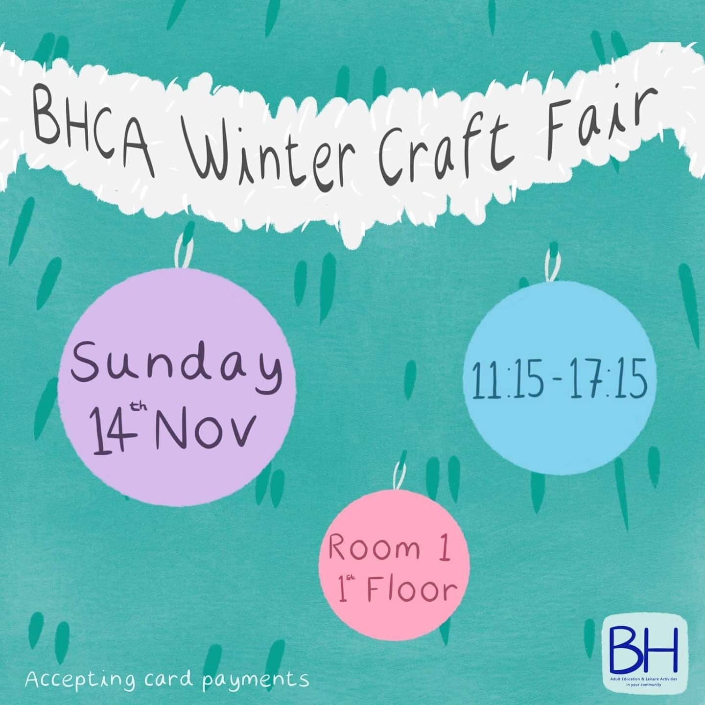 Find me this Sunday at the @bhca_community winter craft fair!

I will have my usual prints AND a new festive postcard for sale!

#illustration #wintercraftfair #craftfair #winterfair #BHCA #illustrationprints