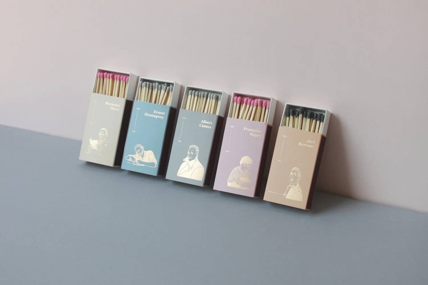 The Greatest Writers Matchbox