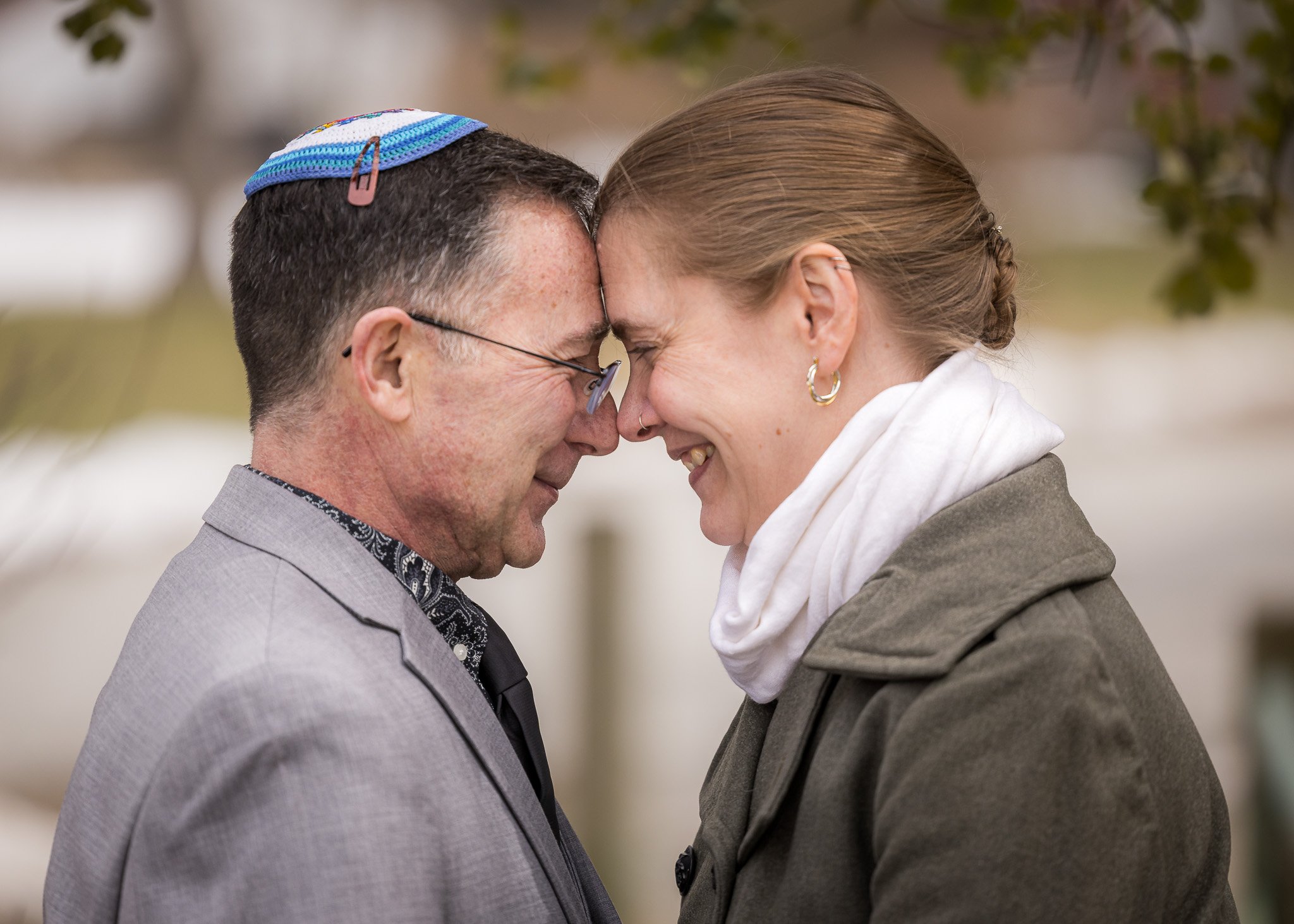 Kate & Dan's Wedding at Congregation Ahavas Achim; Keene, NH