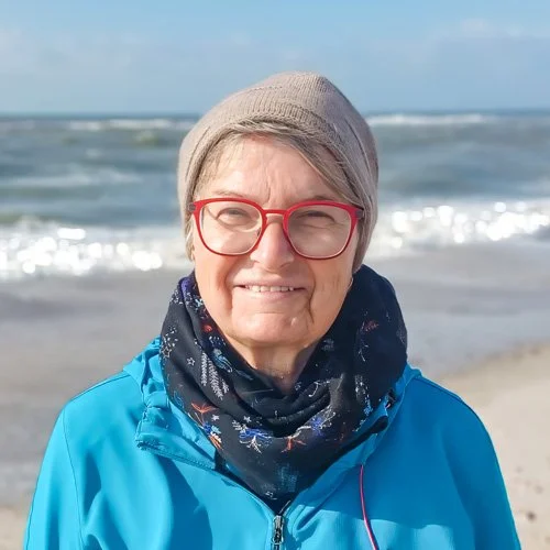 Ingrid Ott Portrait am Meer