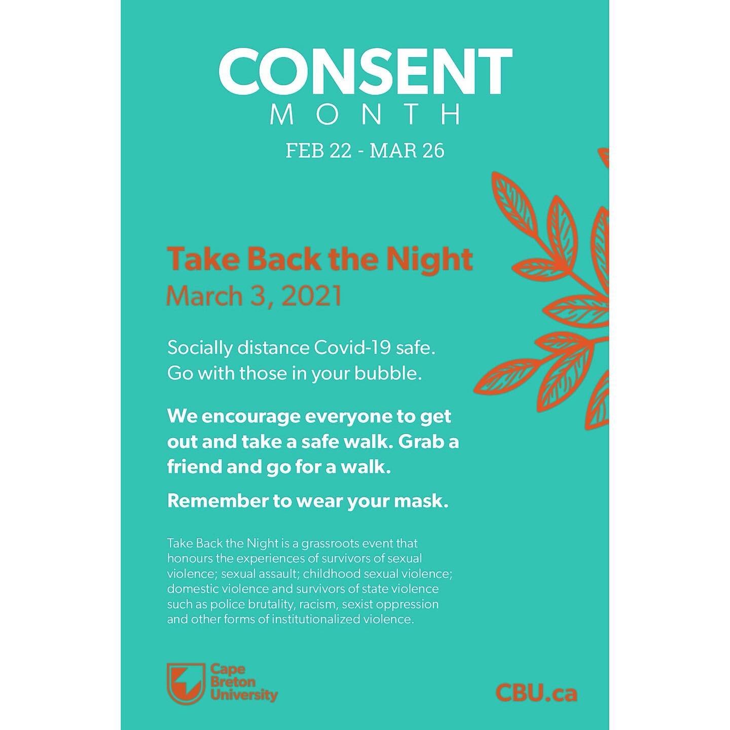 Check out what&rsquo;s going on for Consent Month!