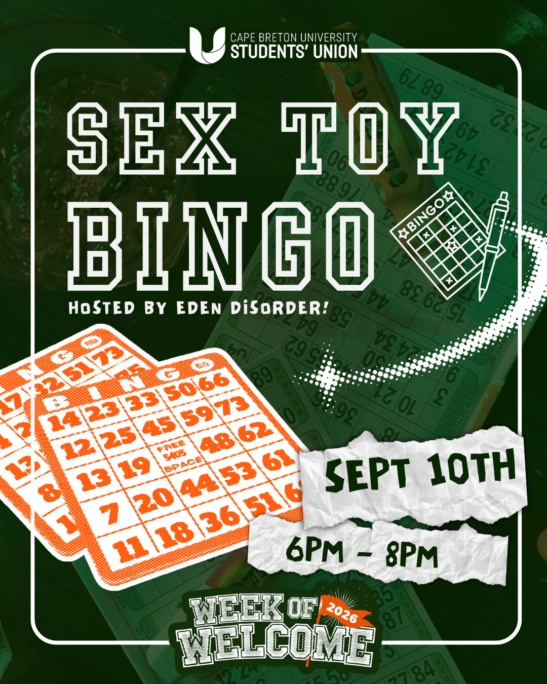 Sex Toy Bingo