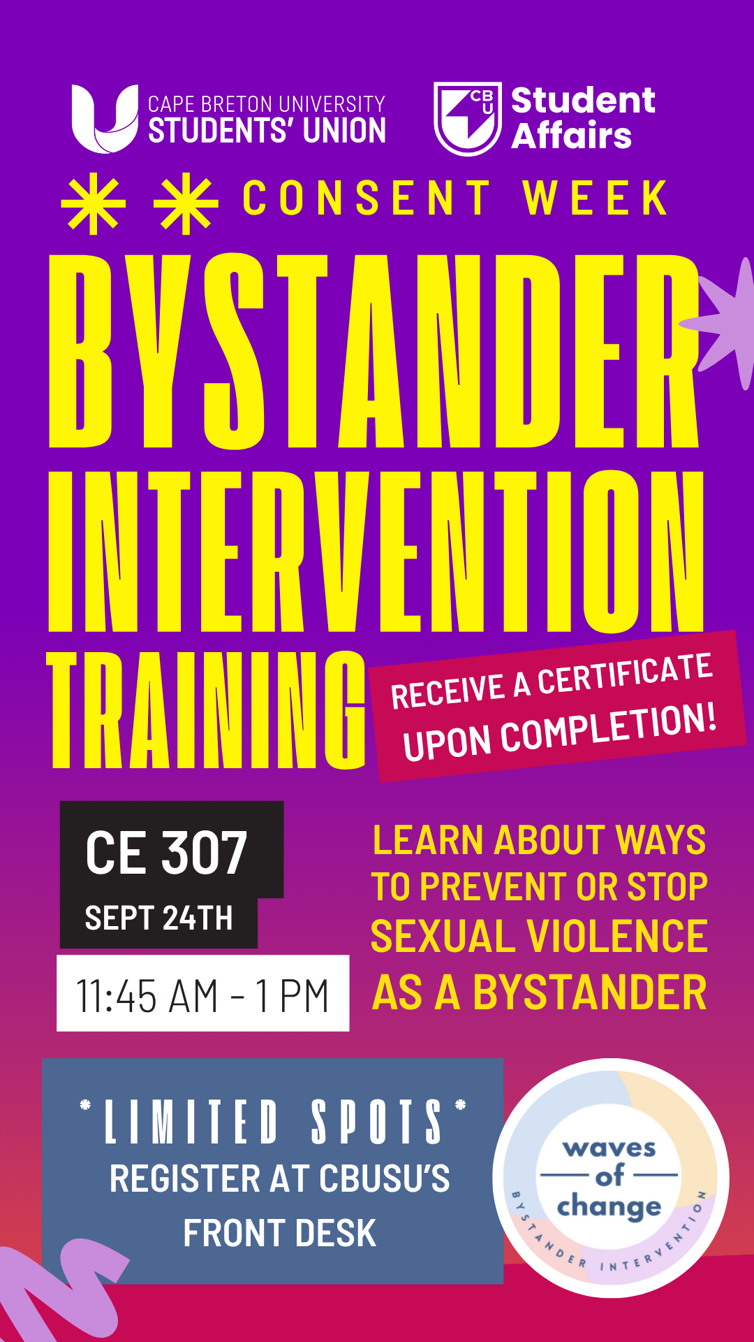 Bystander Intervention Training