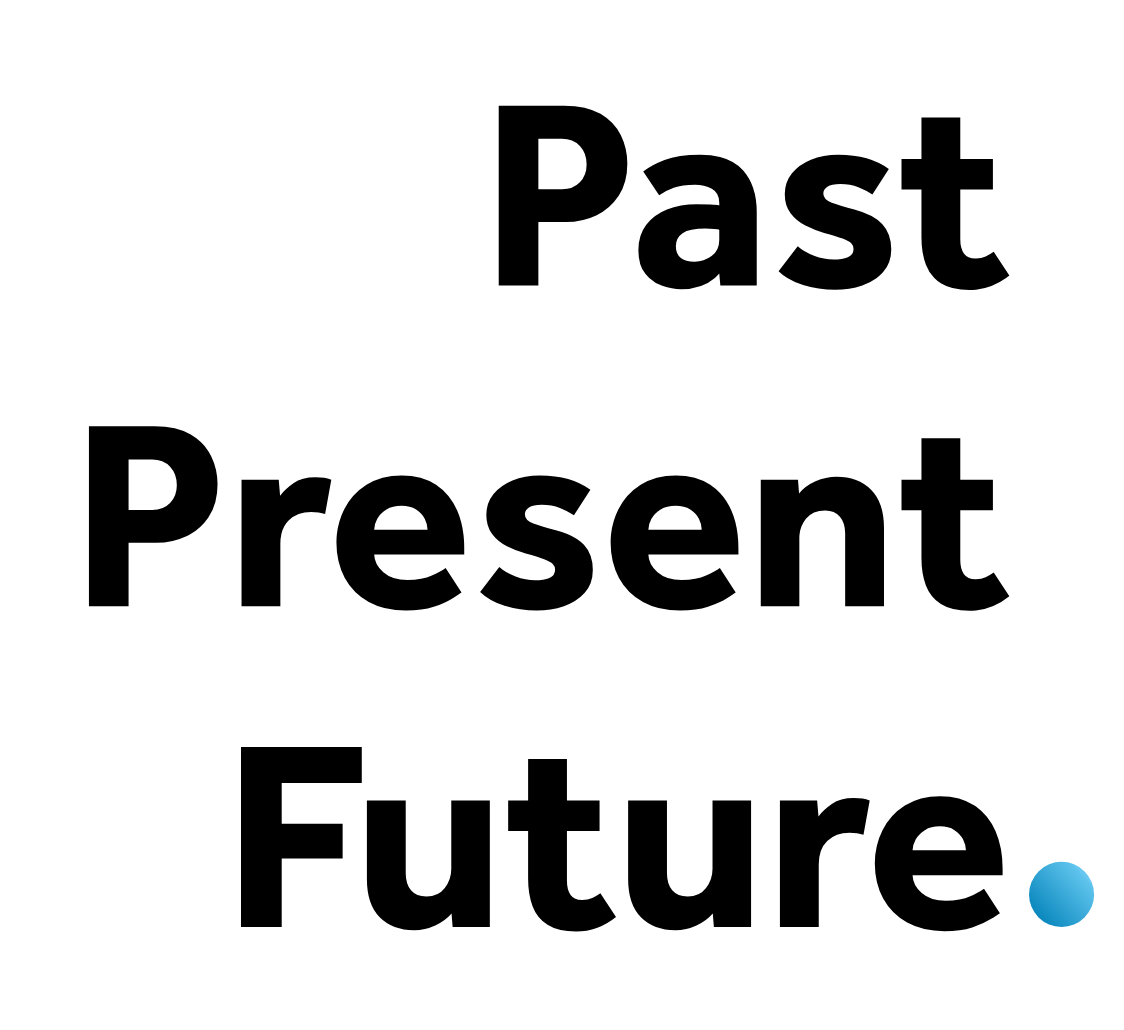 past, present, future.